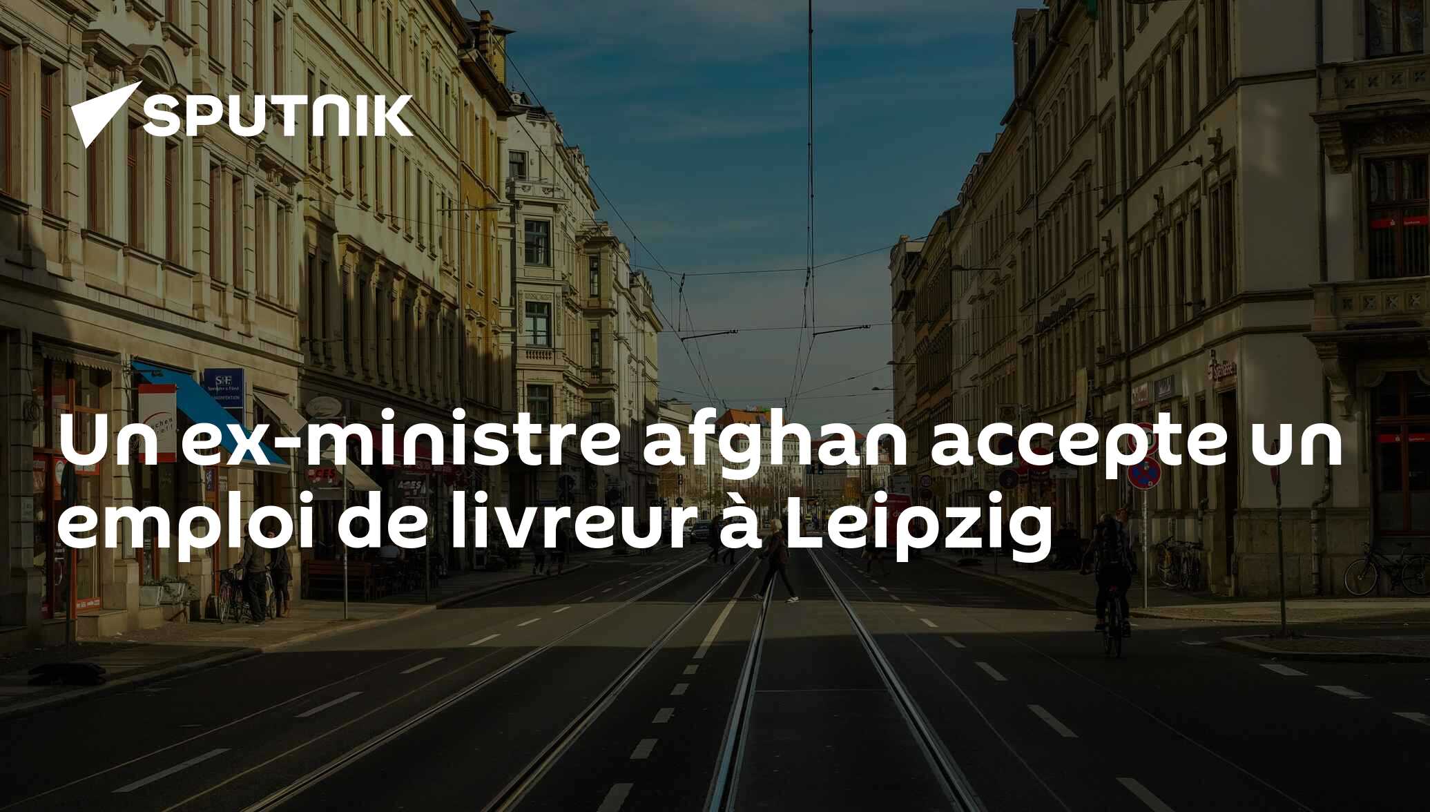 Un ex-ministre afghan accepte un emploi de livreur à Leipzig