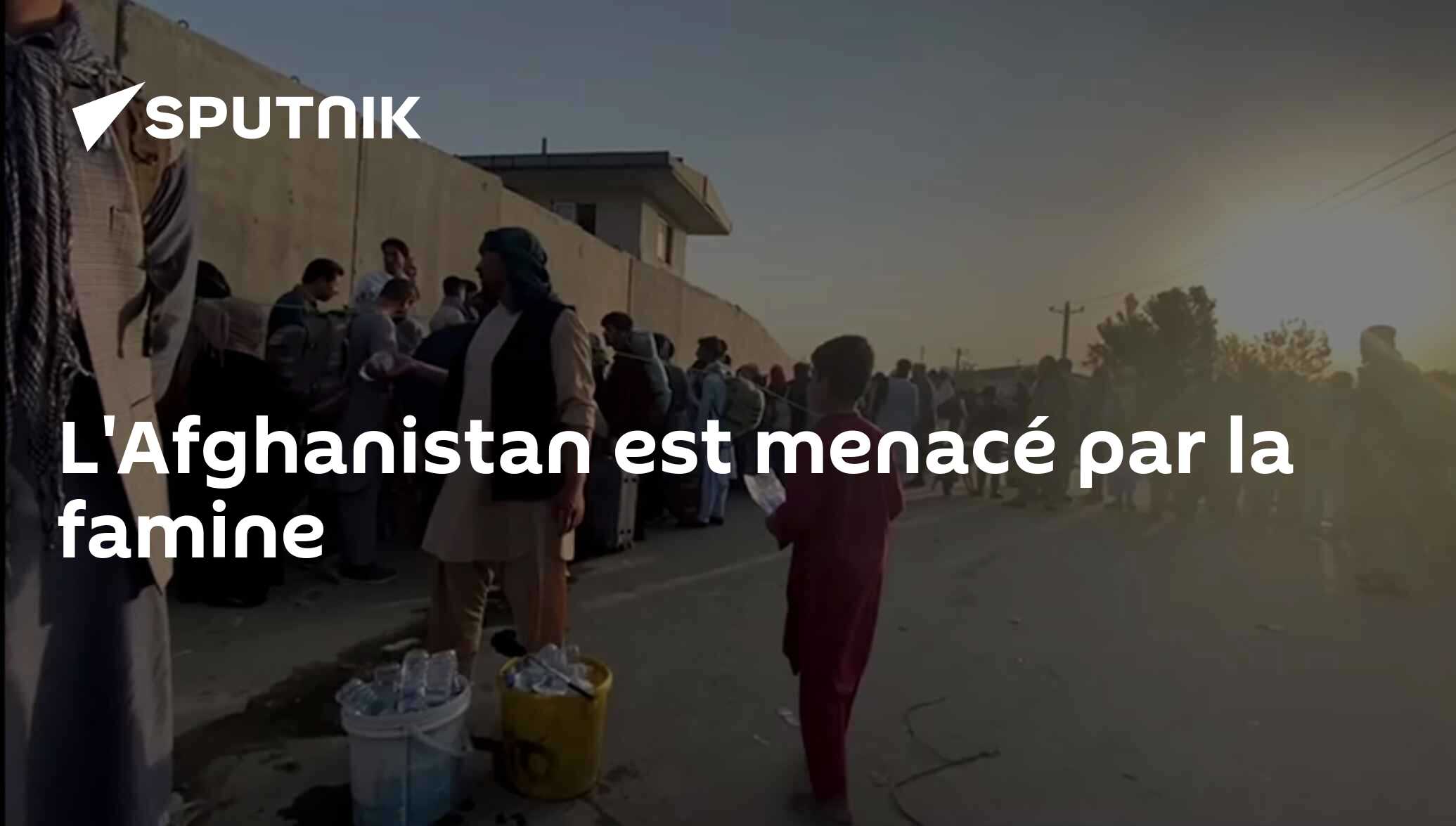 L'Afghanistan est menacé par la famine