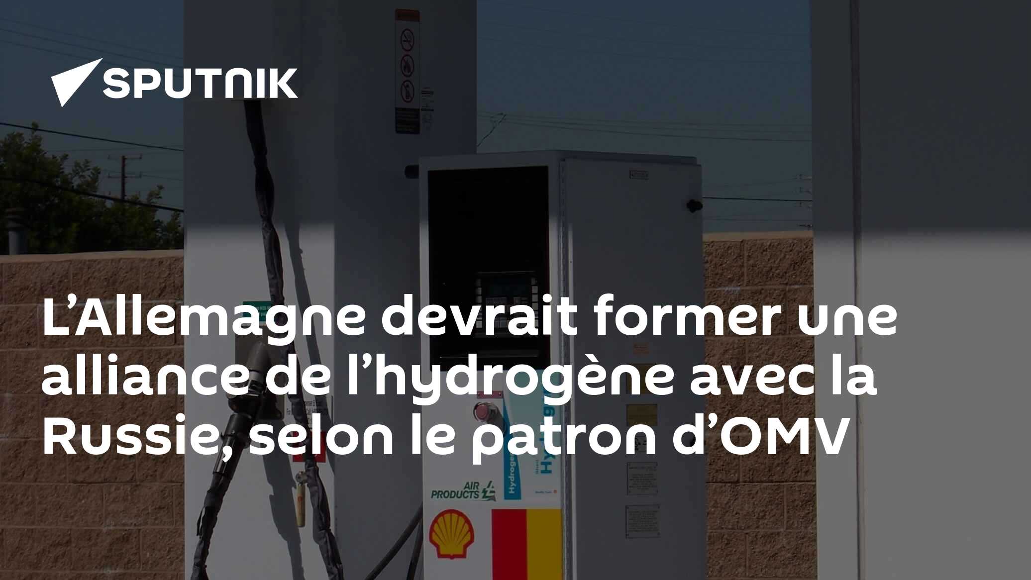 L’Allemagne devrait former une alliance de l’hydrogène avec la Russie, selon le patron d’OMV