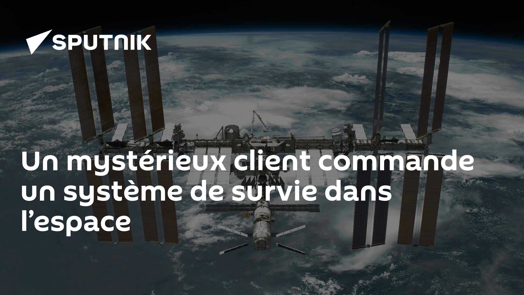 Un mystérieux client commande un système de survie dans l’espace