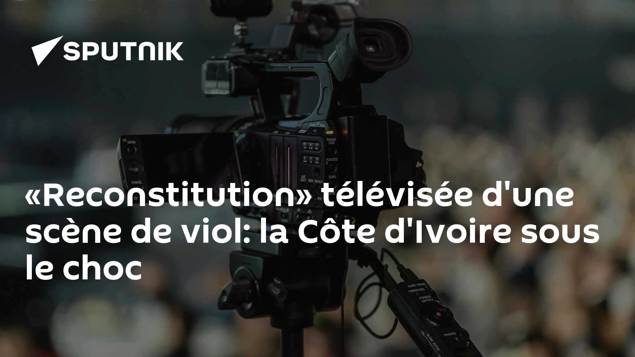 «Reconstitution» télévisée d'une scène de viol: la Côte d'Ivoire sous le choc