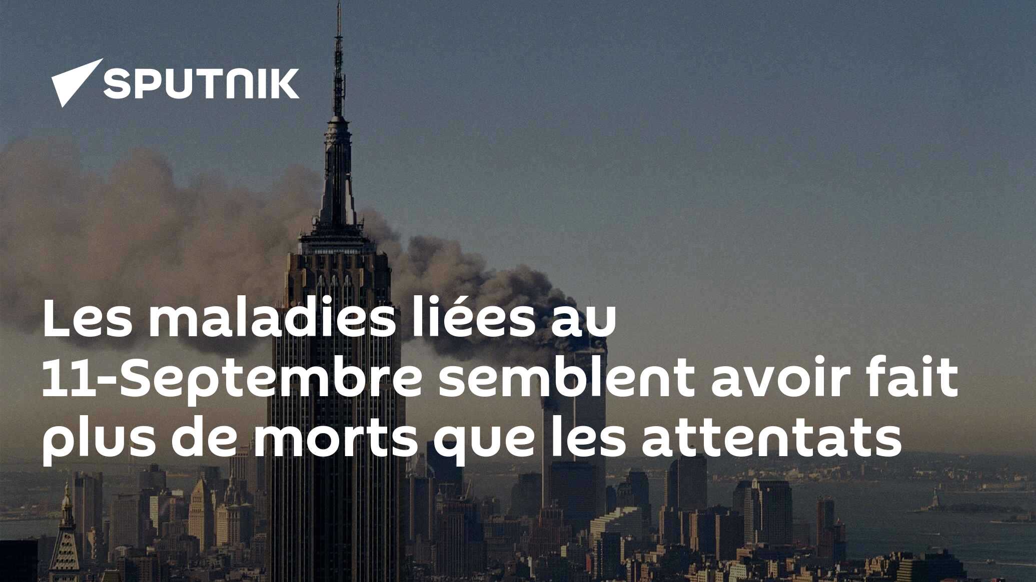 Les maladies liées au 11-Septembre semblent avoir fait plus de morts que les attentats