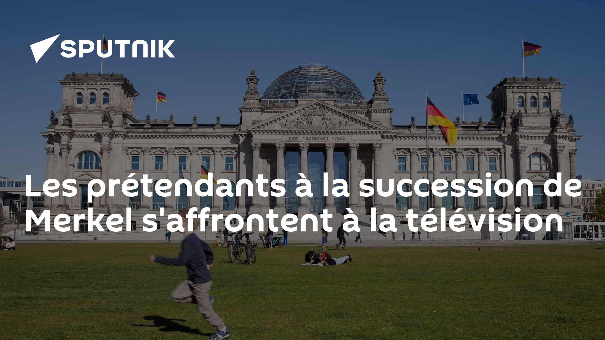 Les prétendants à la succession de Merkel s'affrontent à la télévision