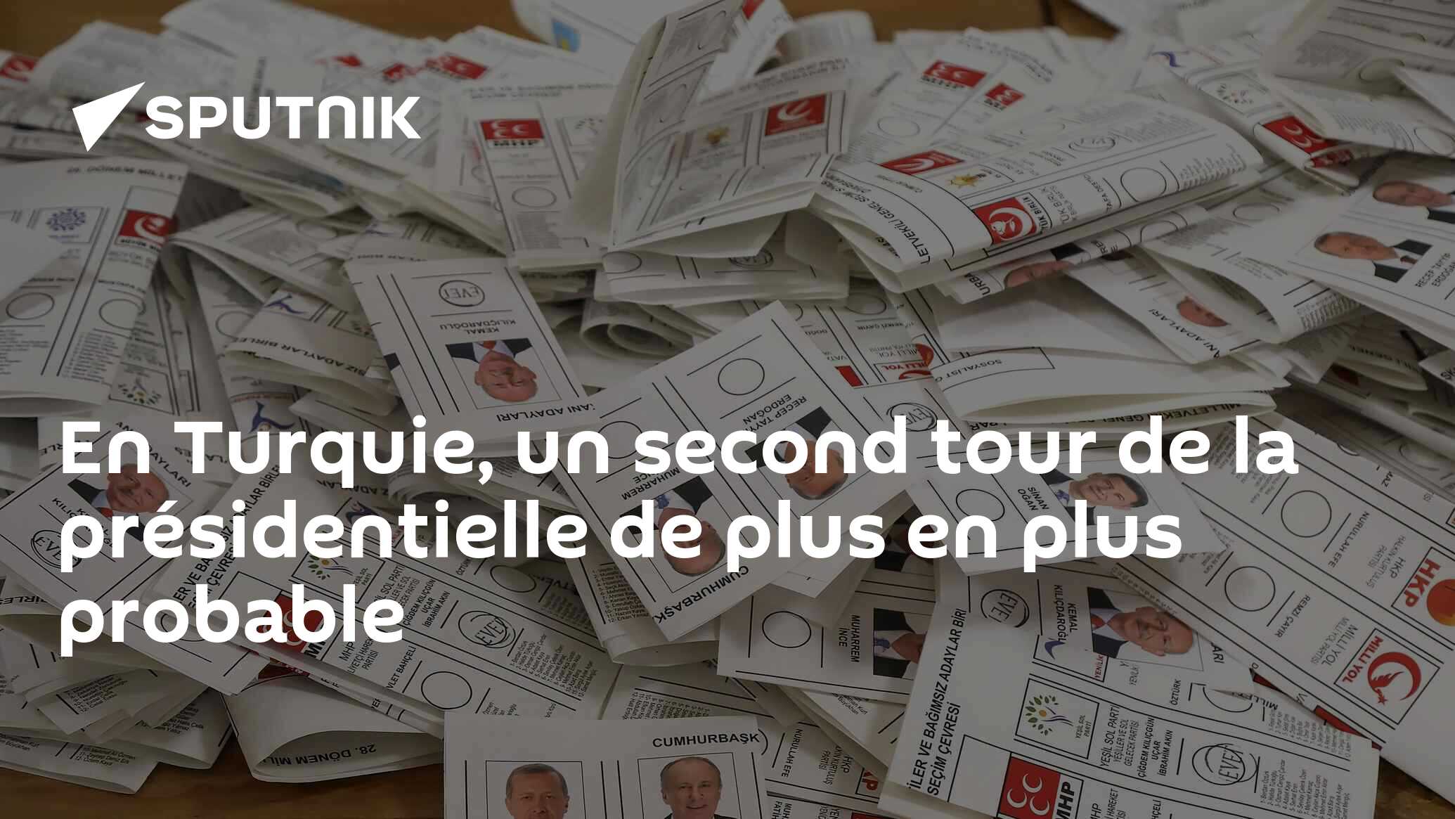 En Turquie, un second tour de la présidentielle de plus en plus probable