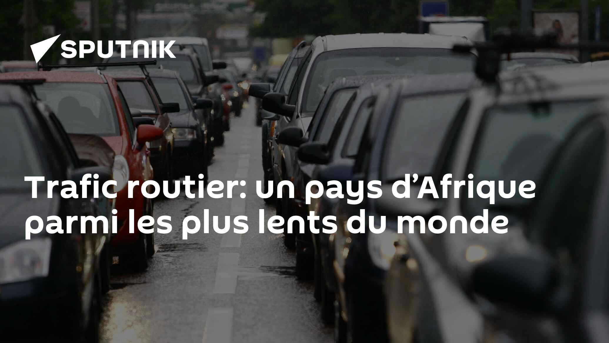 Trafic routier: un pays d’Afrique parmi les plus lents du monde