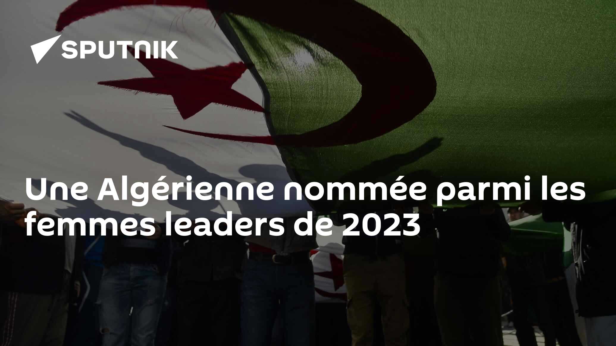 Une Algérienne nommée parmi les femmes leaders de 2023