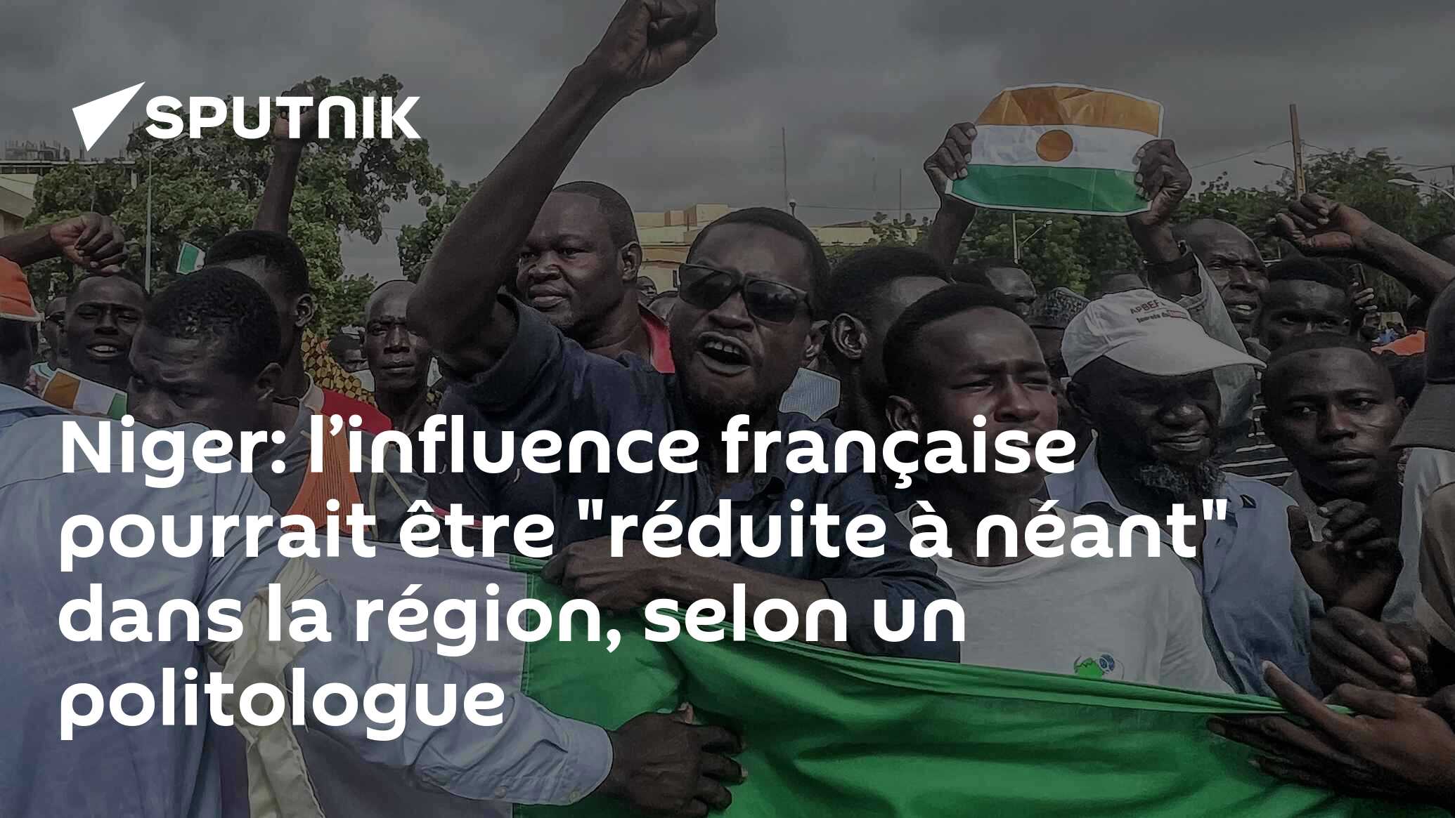Niger: l’influence française pourrait être "réduite à néant" dans la région, selon un politologue