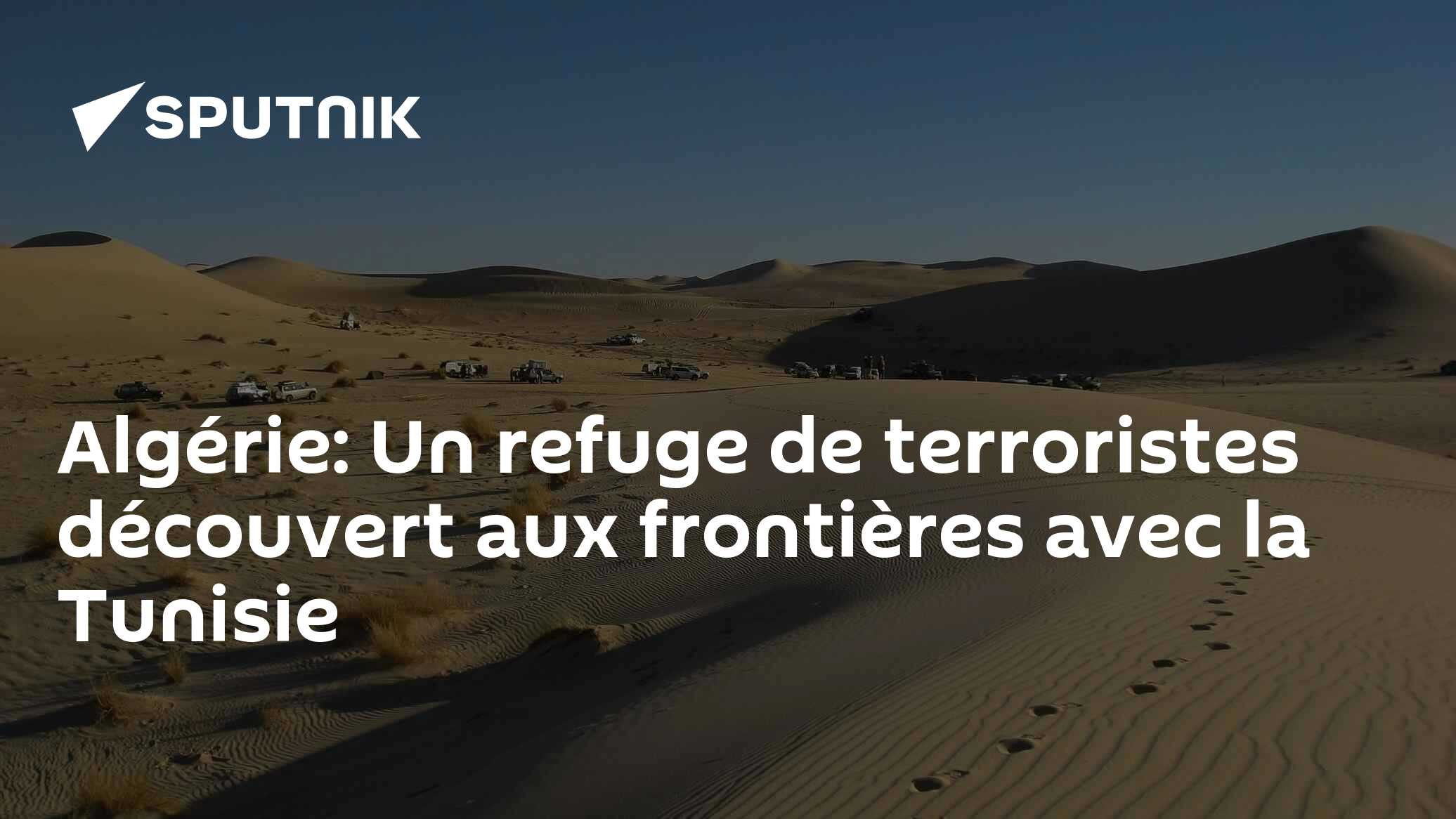 Algérie: Un refuge de terroristes découvert aux frontières avec la Tunisie