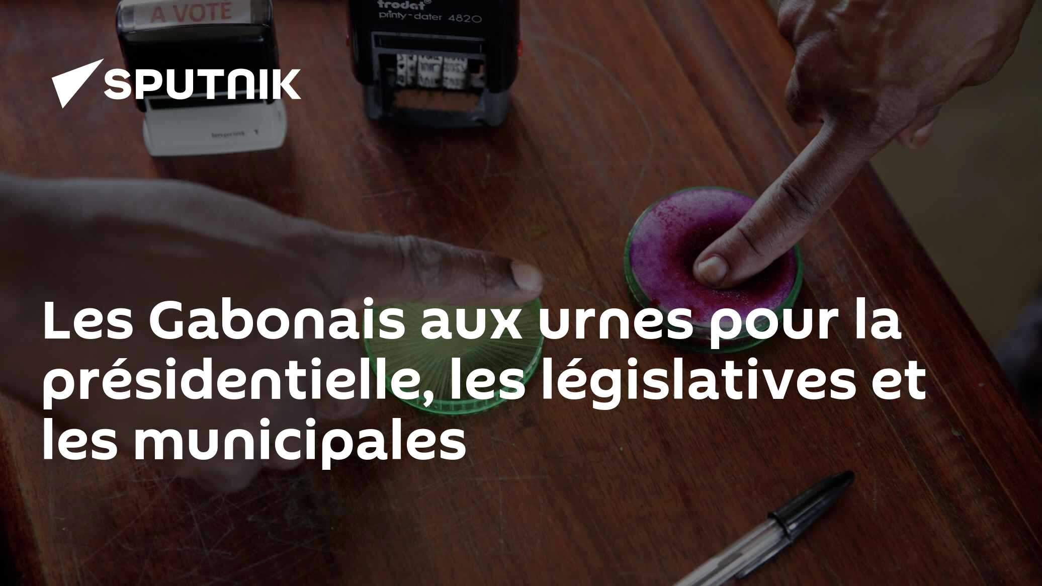 Les Gabonais aux urnes pour la présidentielle, les législatives et les ...
