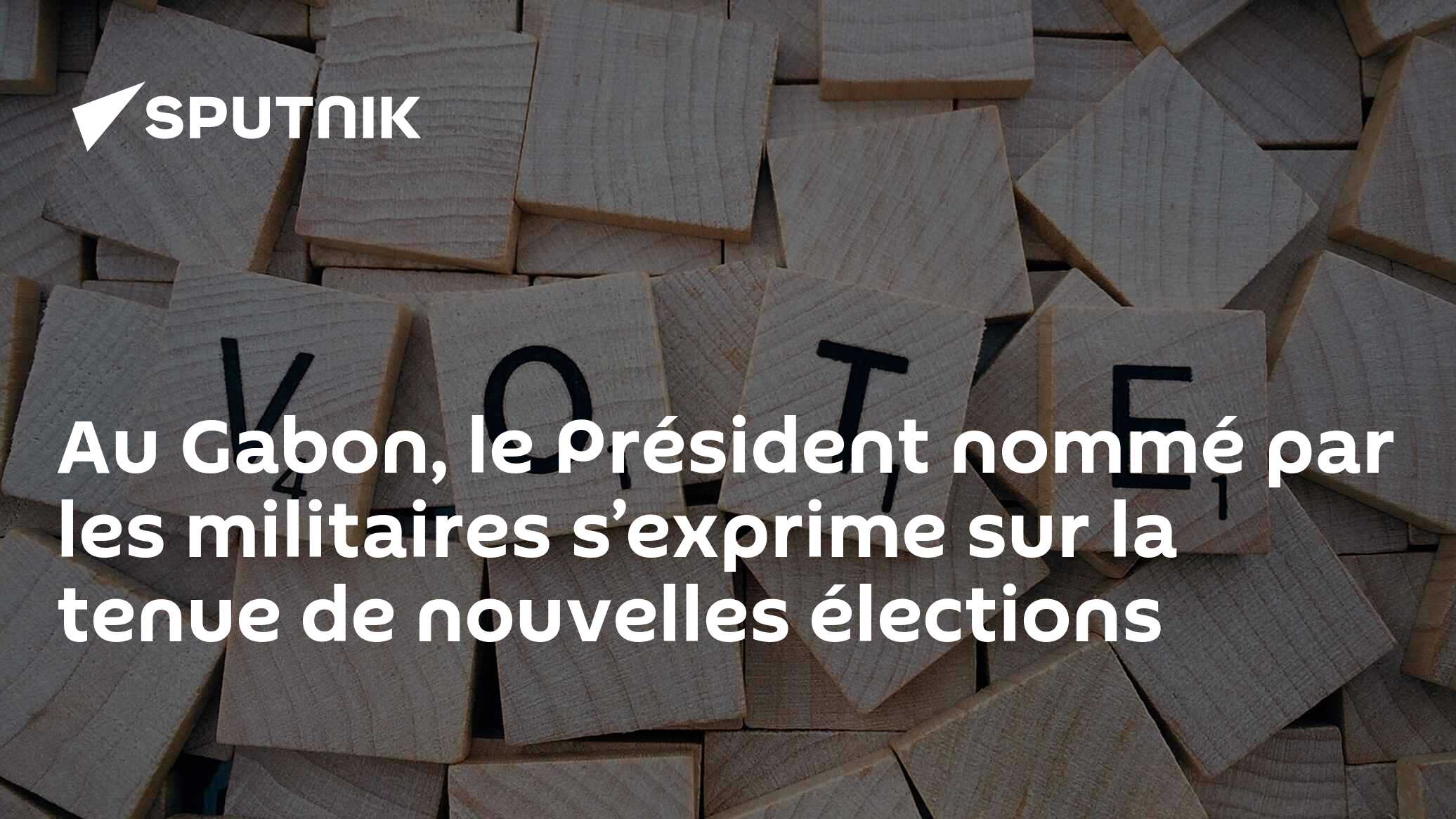Au Gabon, le Président nommé par les militaires s’exprime sur la tenue de nouvelles élections