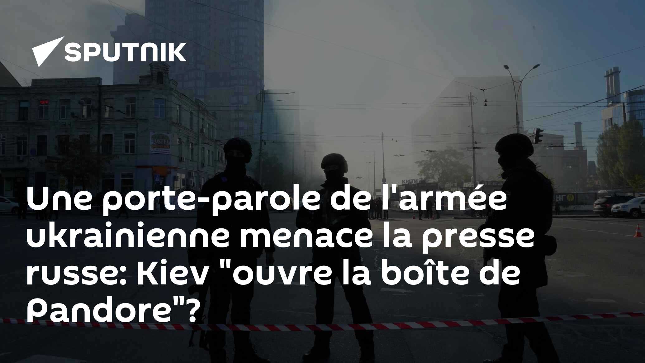 Une porte-parole de l'armée ukrainienne menace la presse russe: Kiev "ouvre la boîte de Pandore"?
