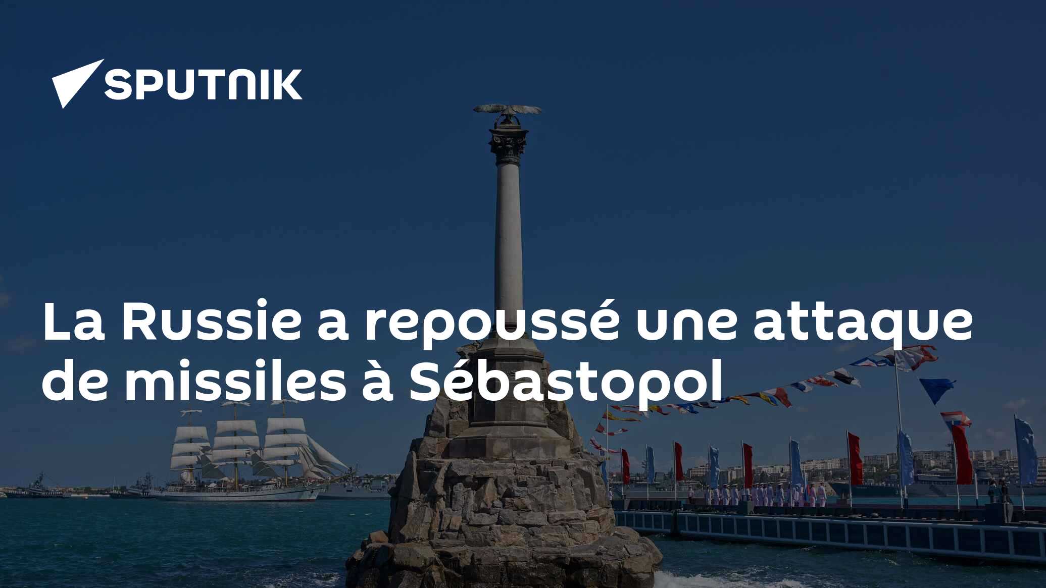 La Russie a repoussé une attaque de missiles à Sébastopol 20.09.2023