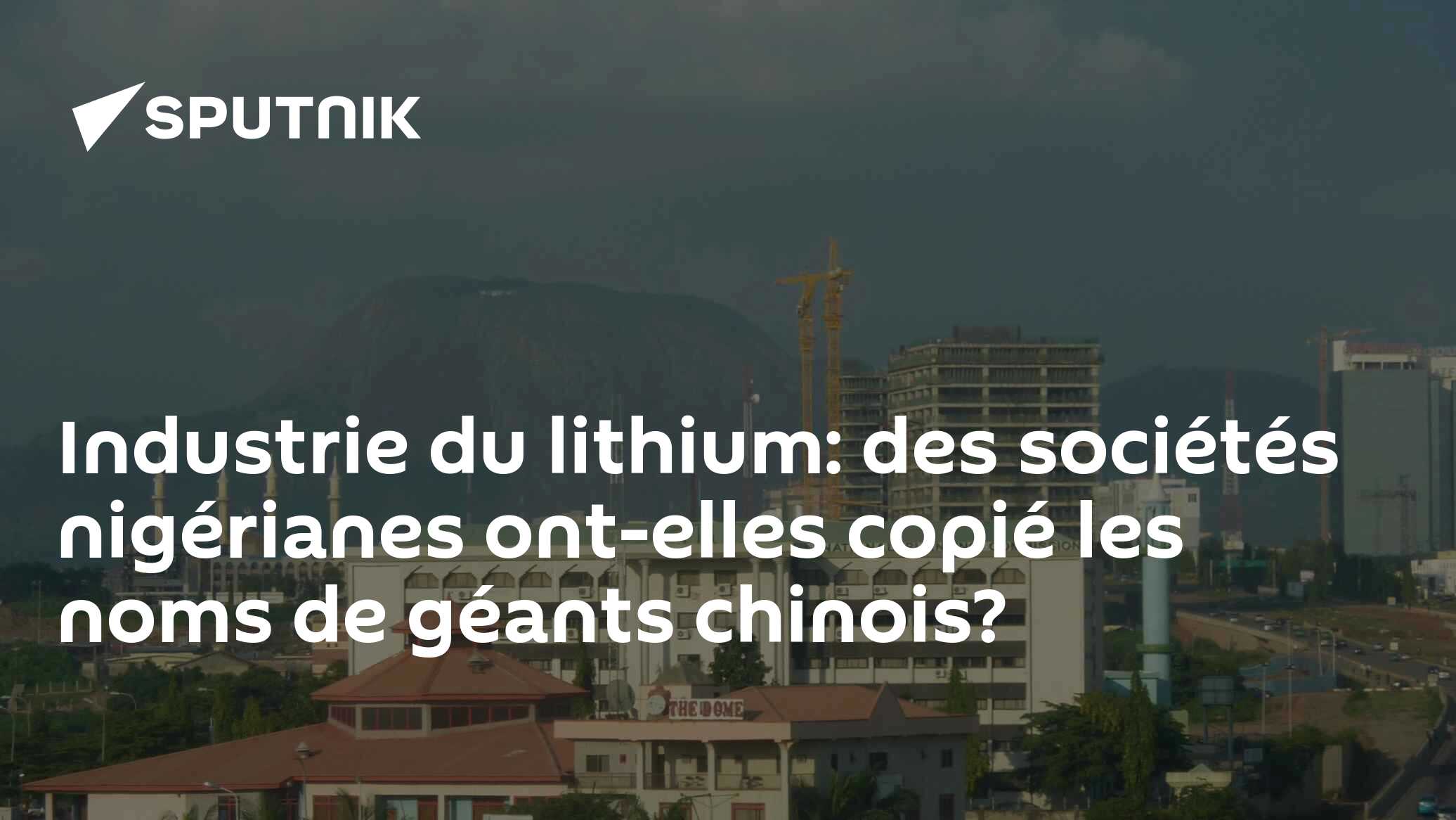 Industrie du lithium: des sociétés nigérianes ont-elles copié les noms de géants chinois?