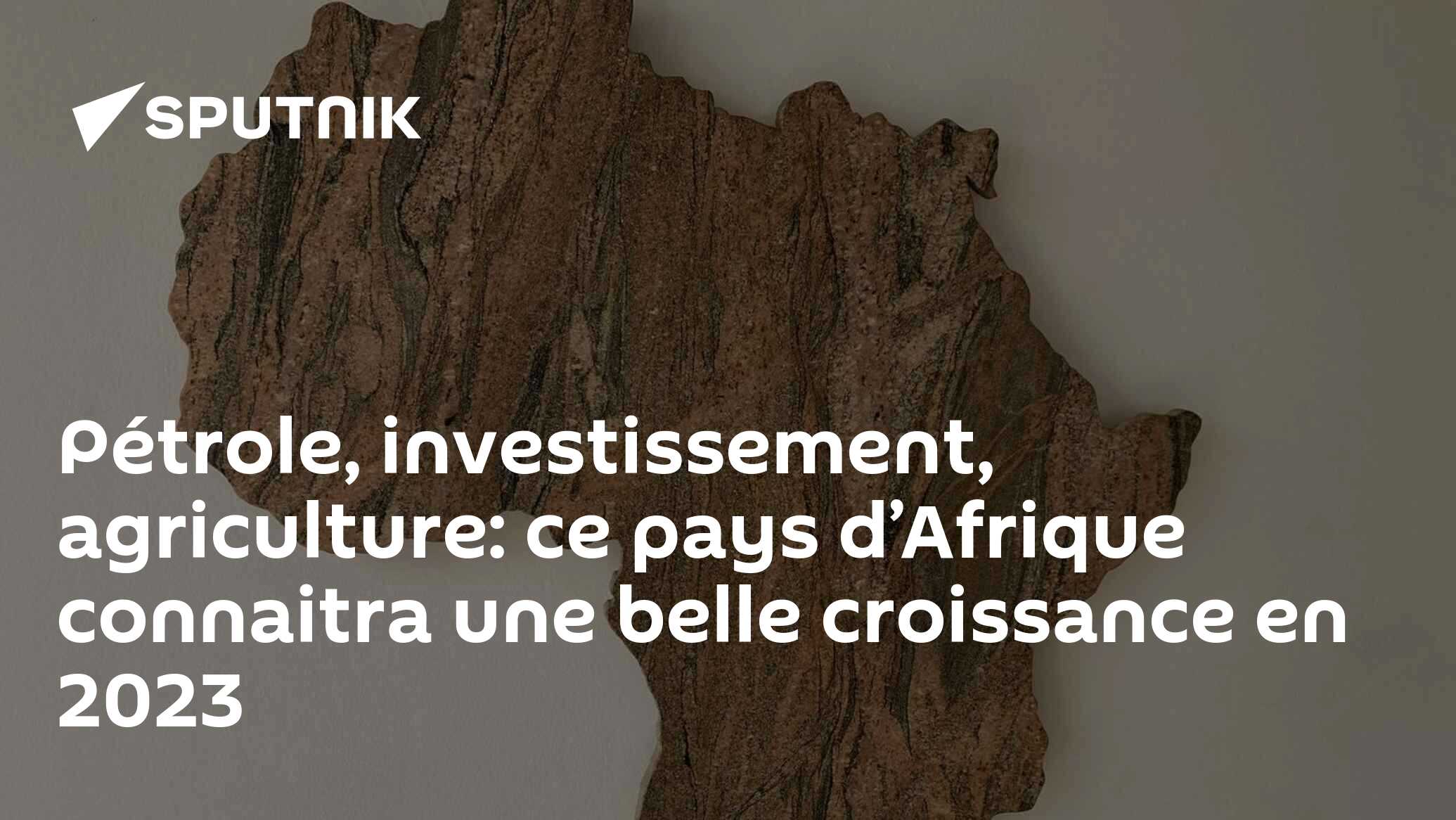 Pétrole, investissement, agriculture: ce pays d’Afrique connaitra une belle croissance en 2023
