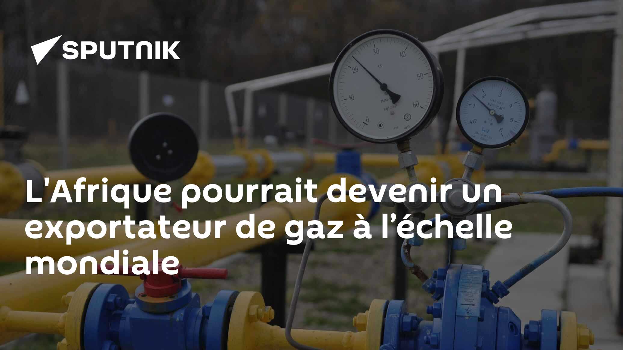L'Afrique pourrait devenir un exportateur de gaz à l’échelle mondiale
