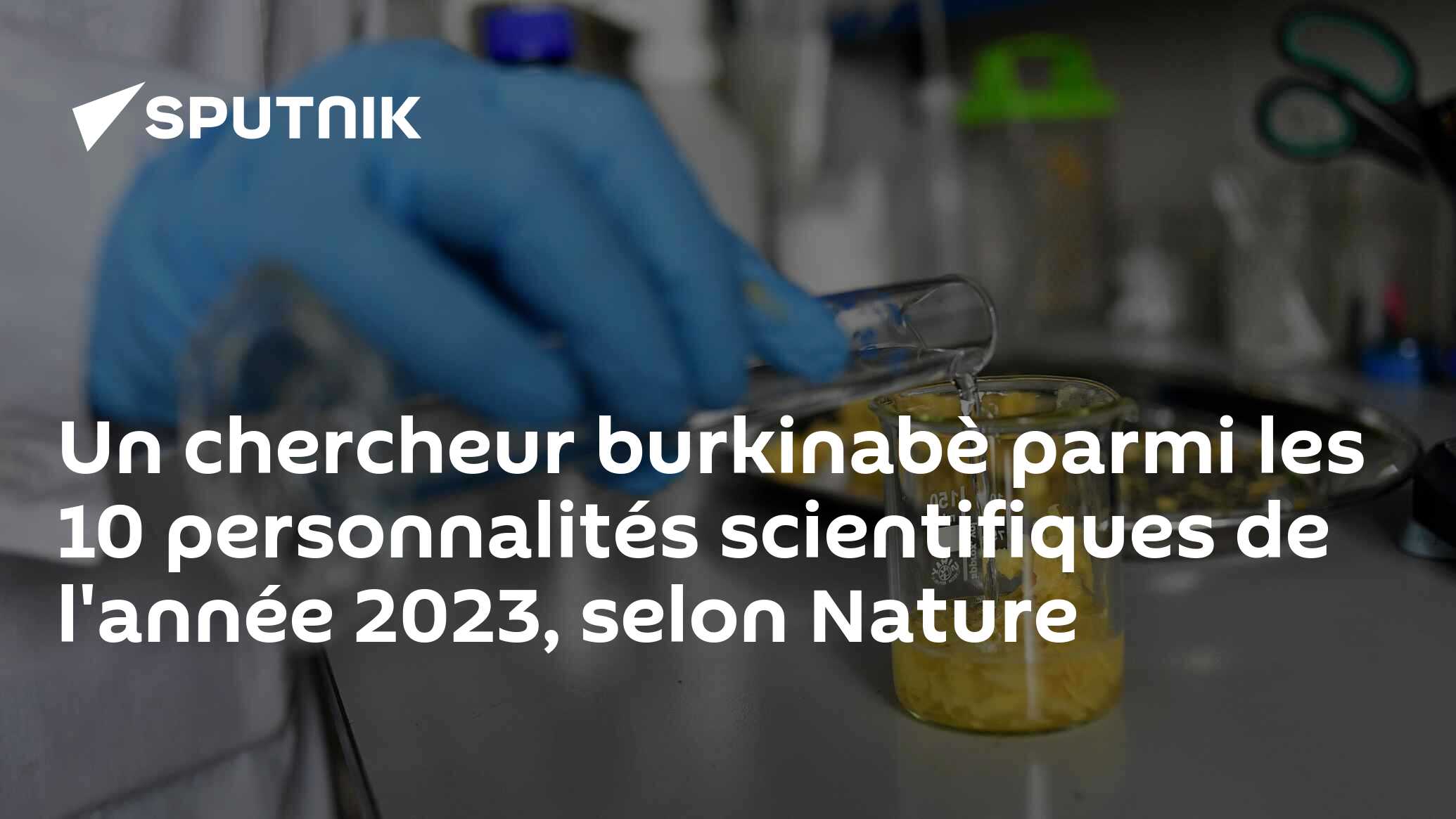 Un chercheur burkinabè parmi les 10 personnalités scientifiques de l