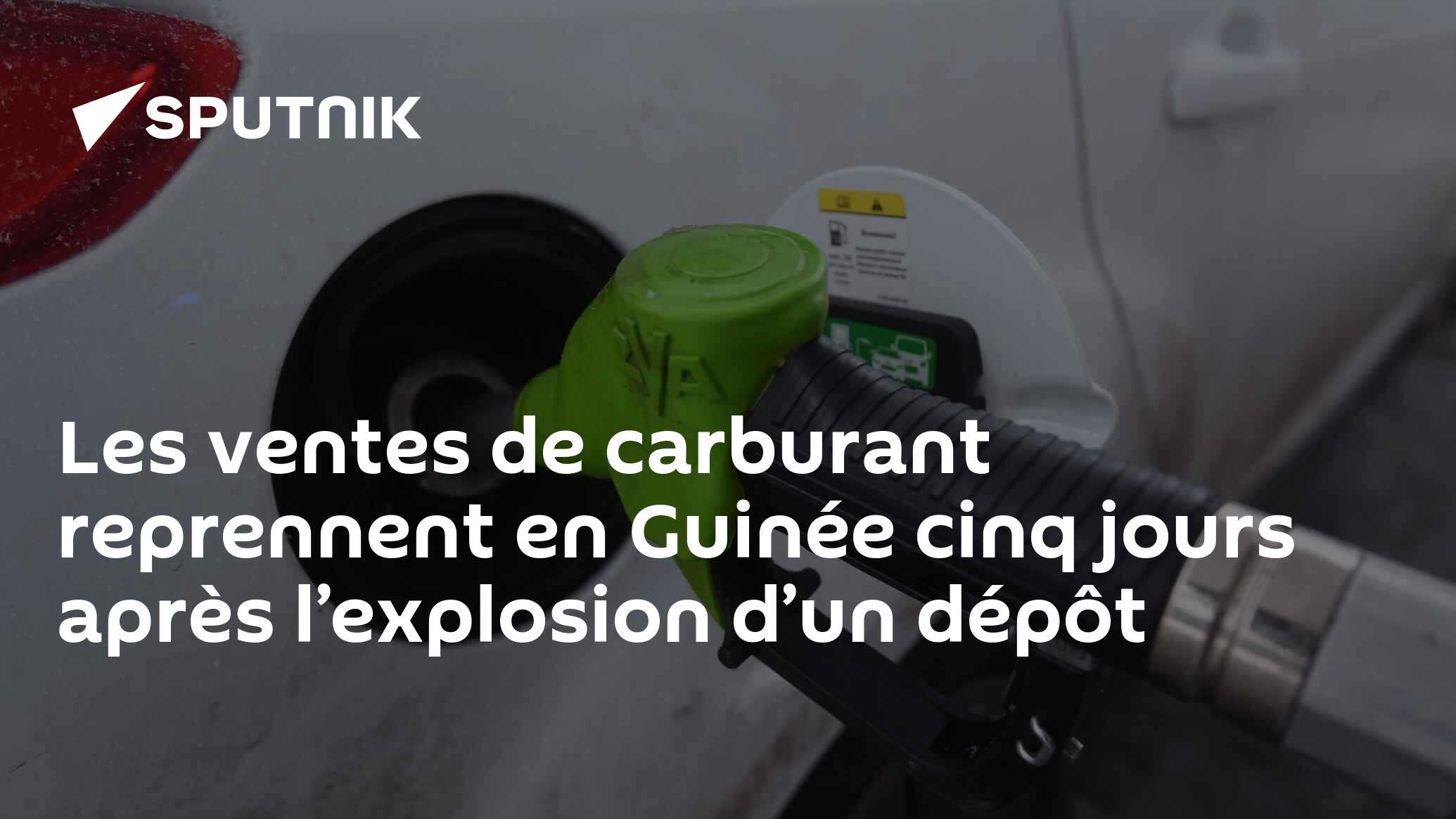 Les ventes de carburant reprennent en Guinée cinq jours après l’explosion d’un dépôt