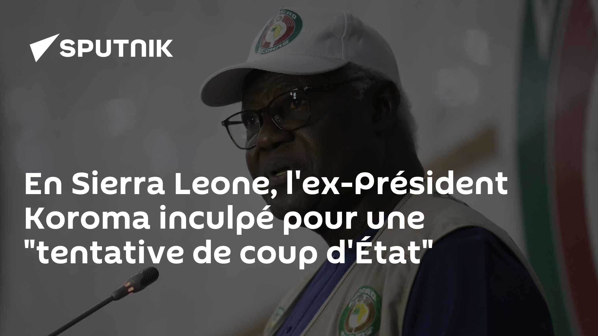 En Sierra Leone, l'ex-Président Koroma inculpé pour une "tentative de coup d'État"