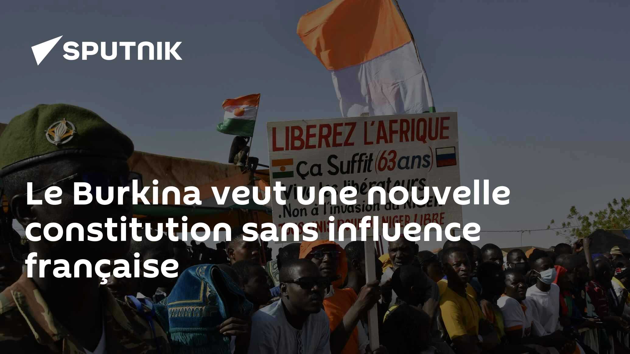 Le Burkina veut une nouvelle constitution sans influence française