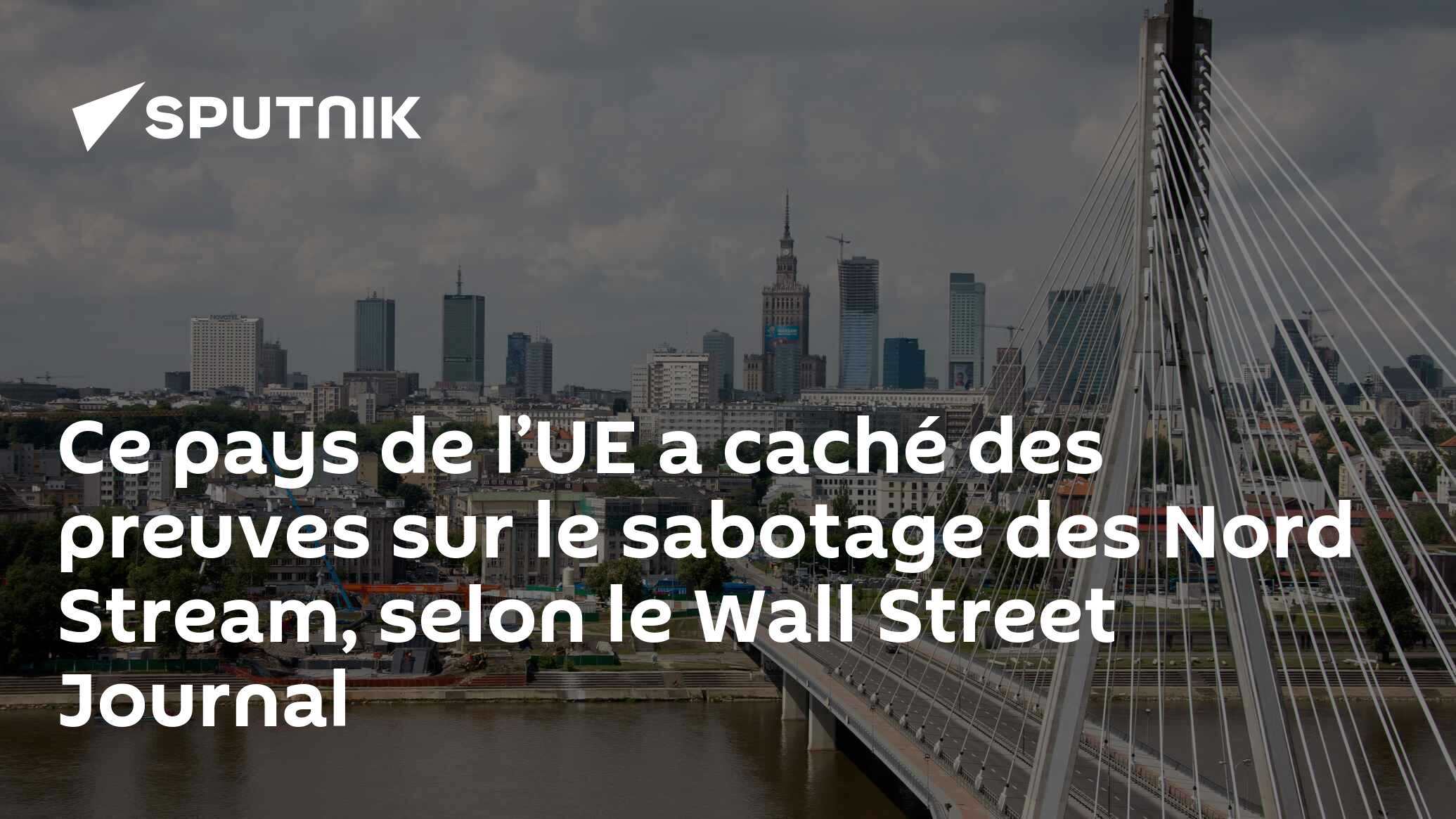 Ce Pays De L’UE A Caché Des Preuves Sur Le Sabotage Des Nord Stream ...