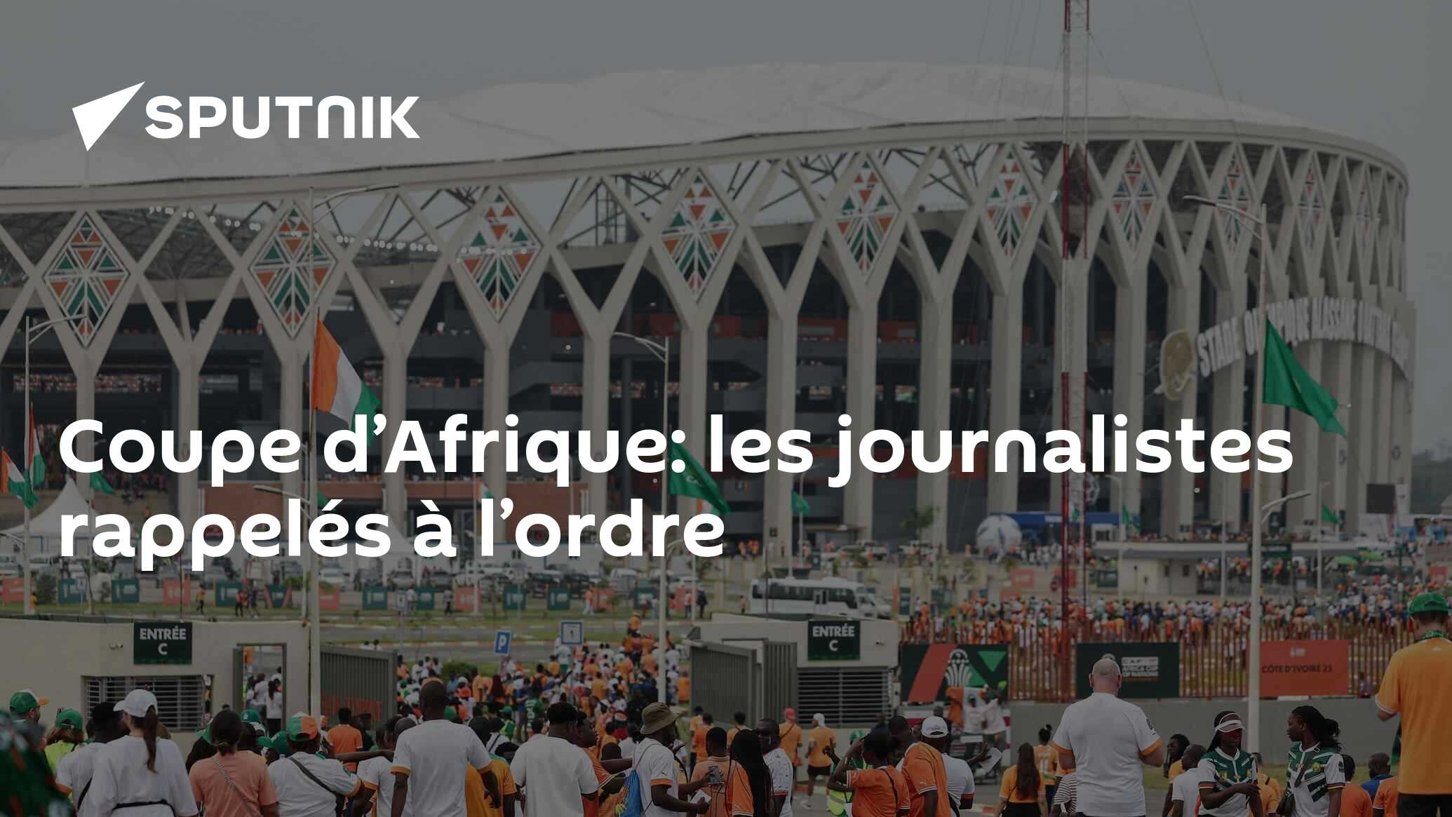 Coupe d’Afrique: les journalistes rappelés à l’ordre