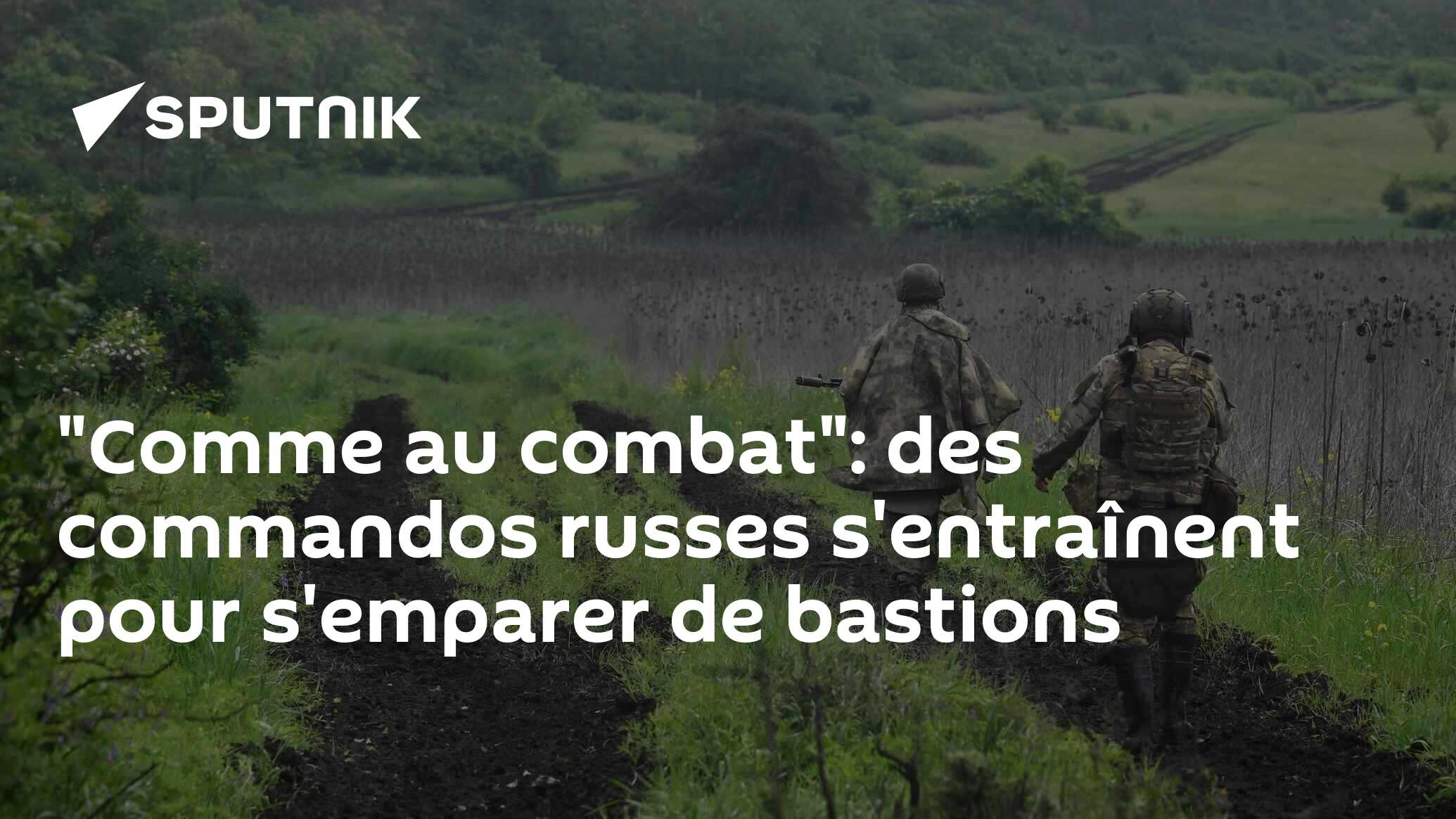 "Comme au combat": des commandos russes s'entraînent pour s'emparer de bastions