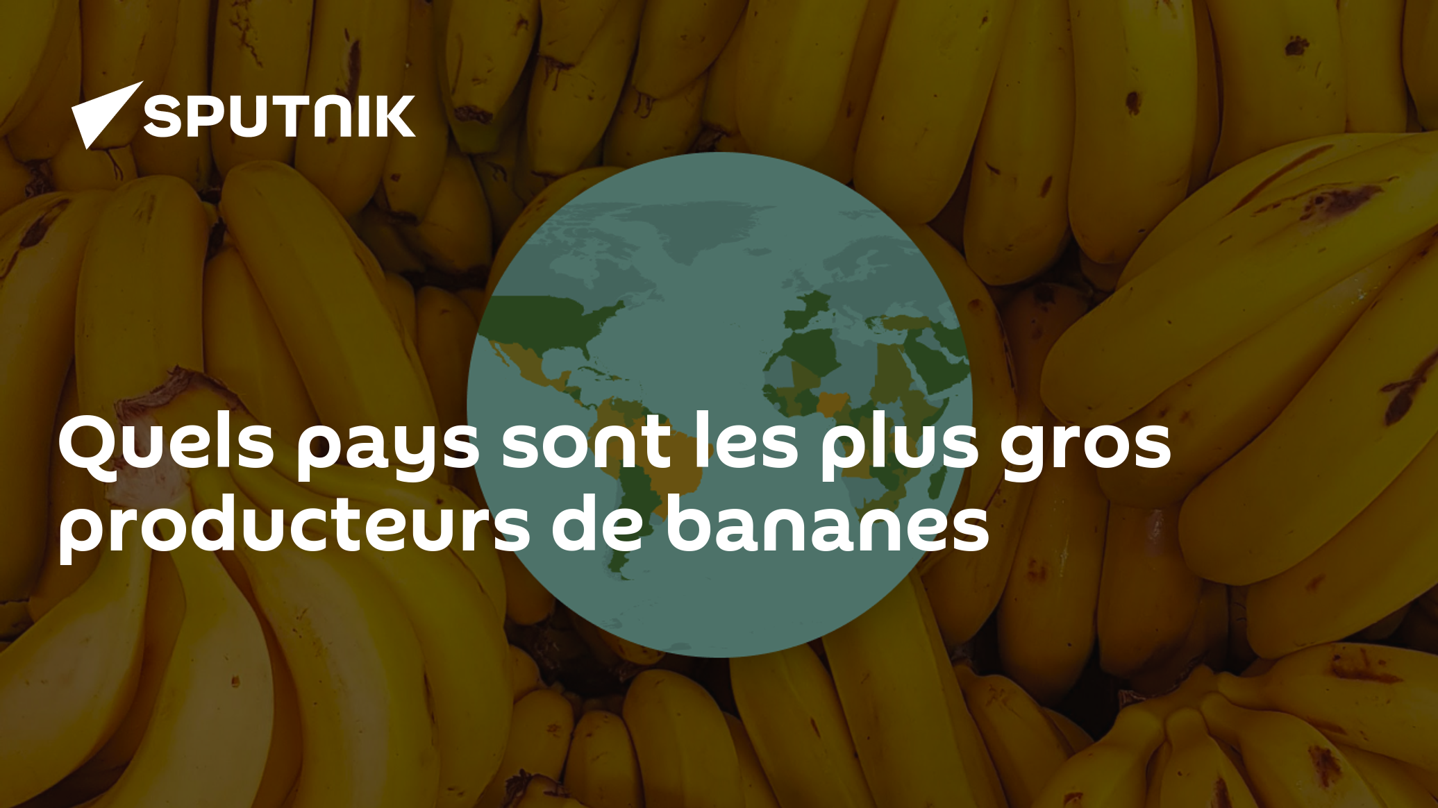 Quels pays sont les plus gros producteurs de bananes