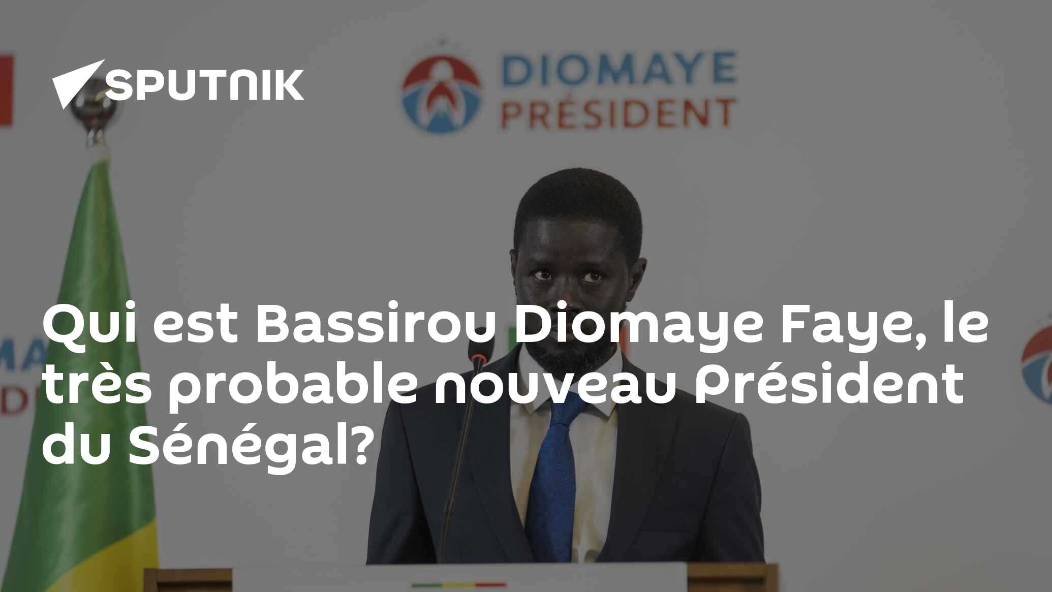 Qui est Bassirou Diomaye Faye, le très probable nouveau Président du Sénégal?