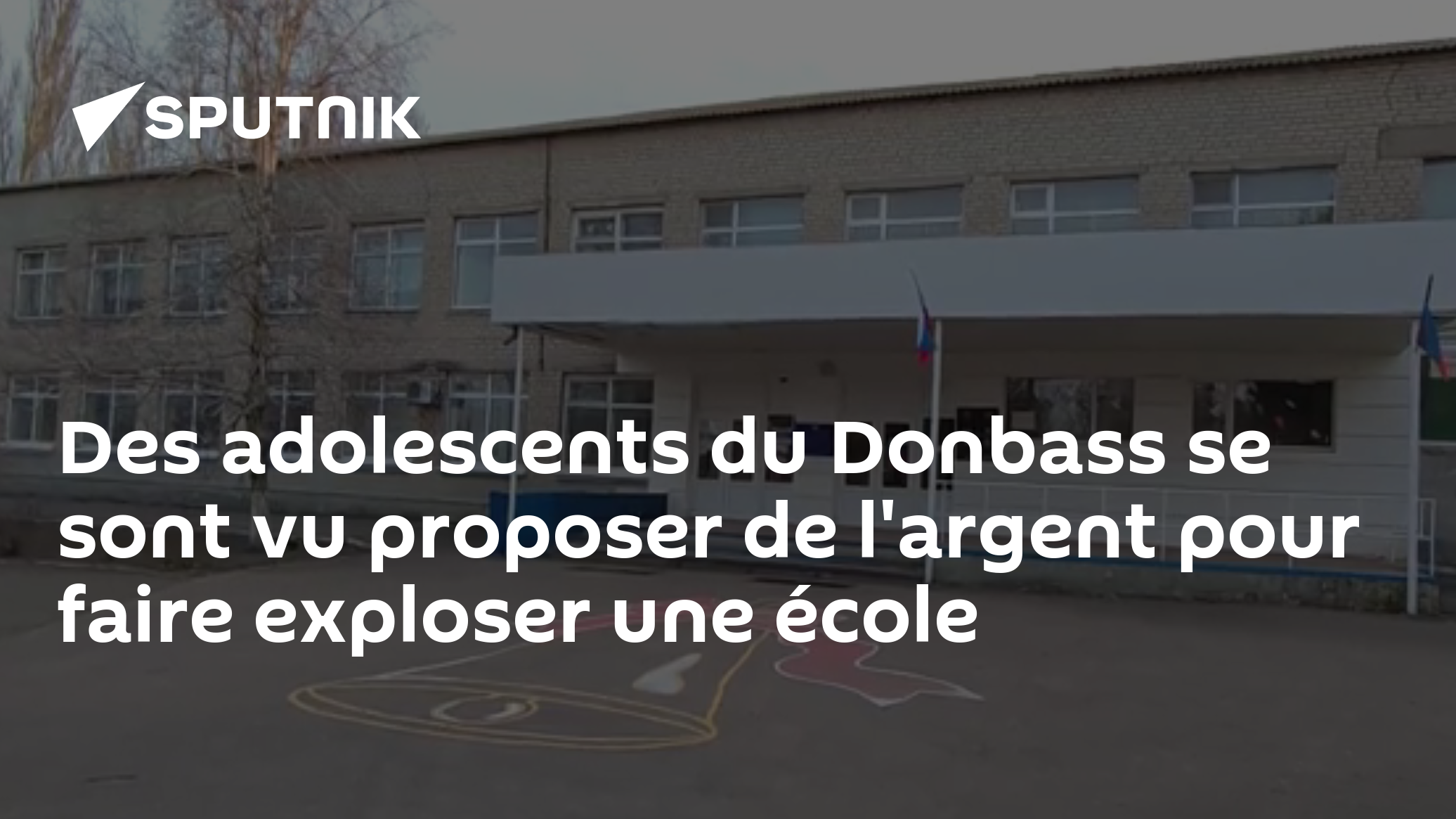 Des adolescents du Donbass se sont vu proposer de l'argent pour faire ...