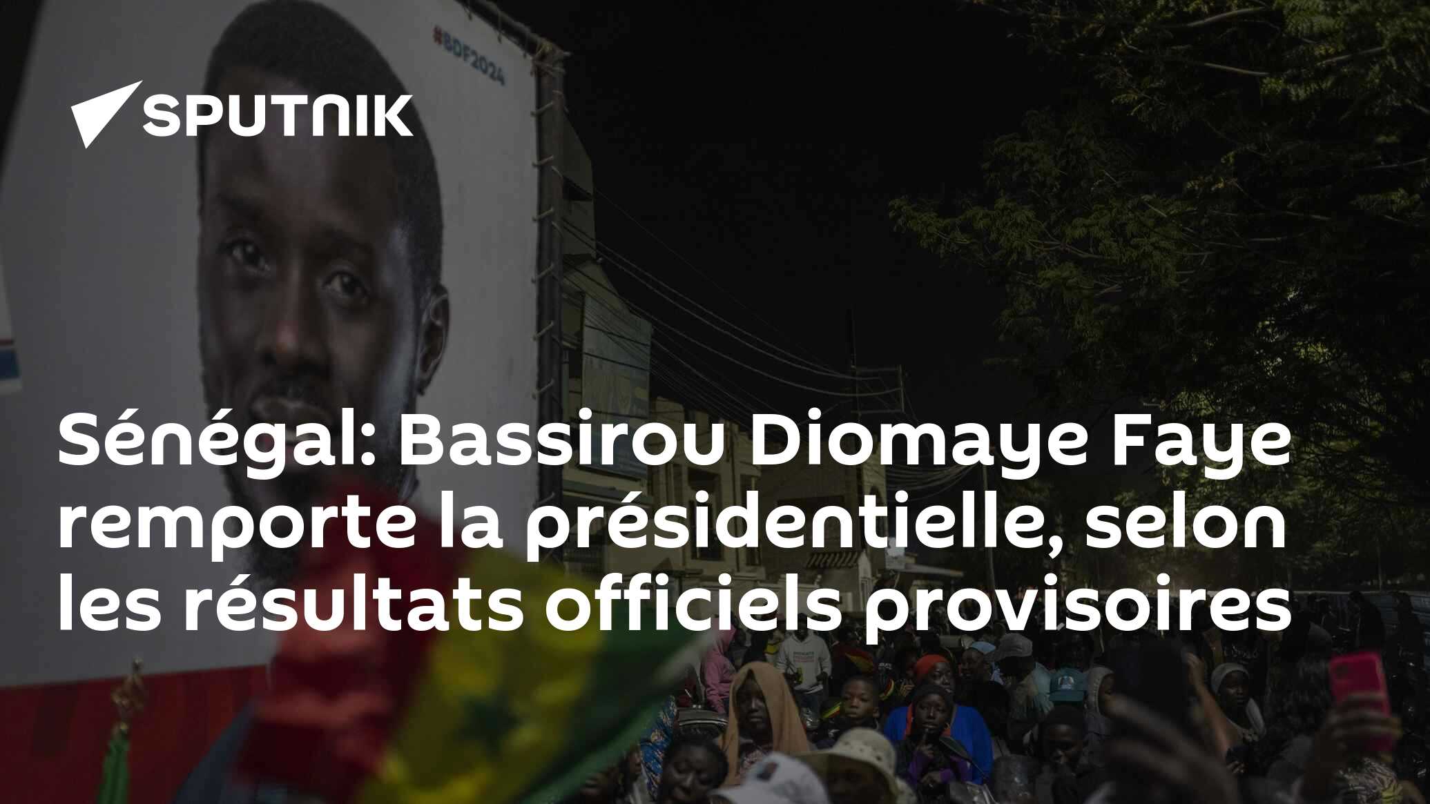 Sénégal: Bassirou Diomaye Faye Remporte La Présidentielle, Selon Les ...