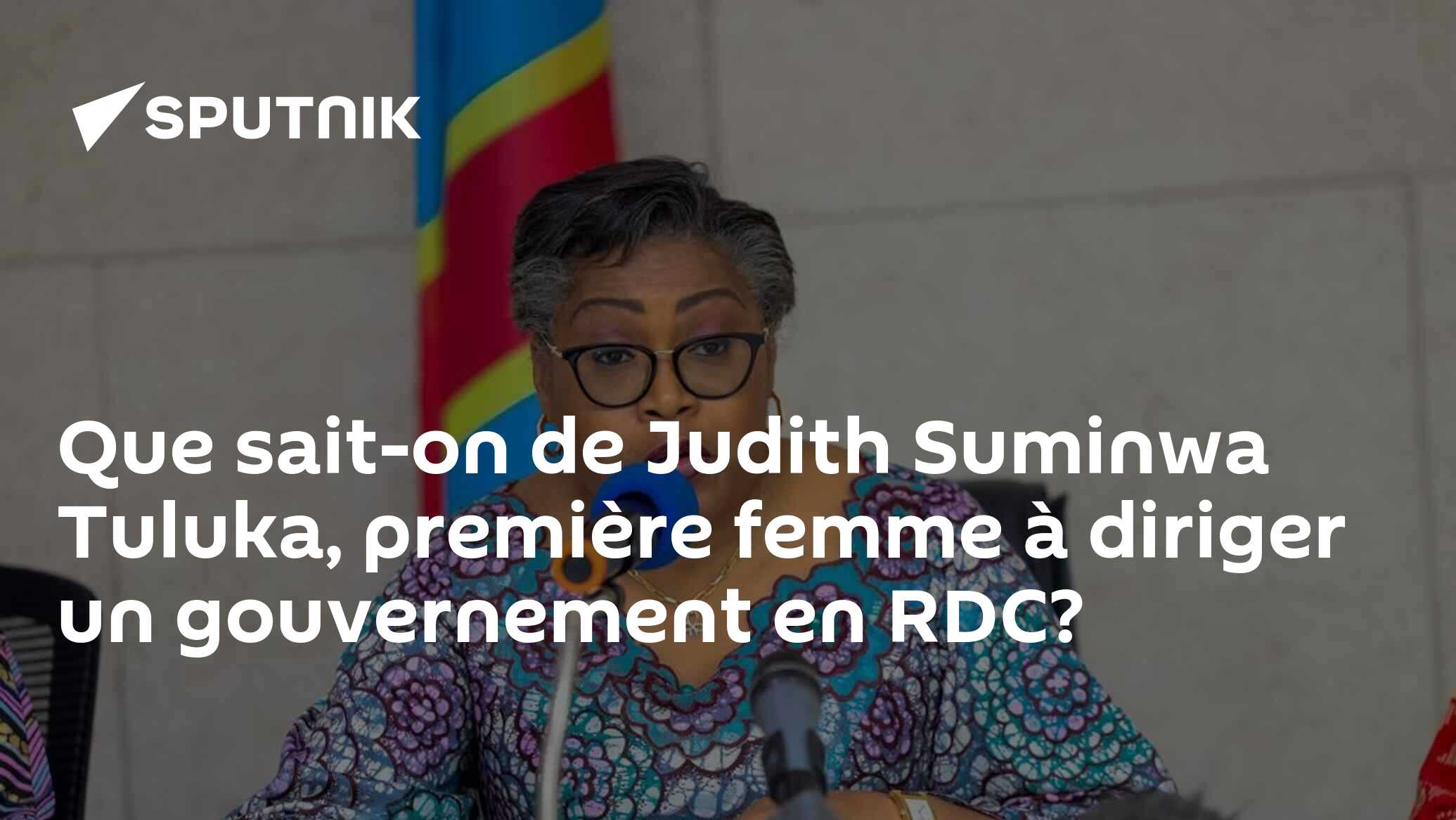 Que Sait-on De Judith Suminwa Tuluka, Première Femme à Diriger Un ...