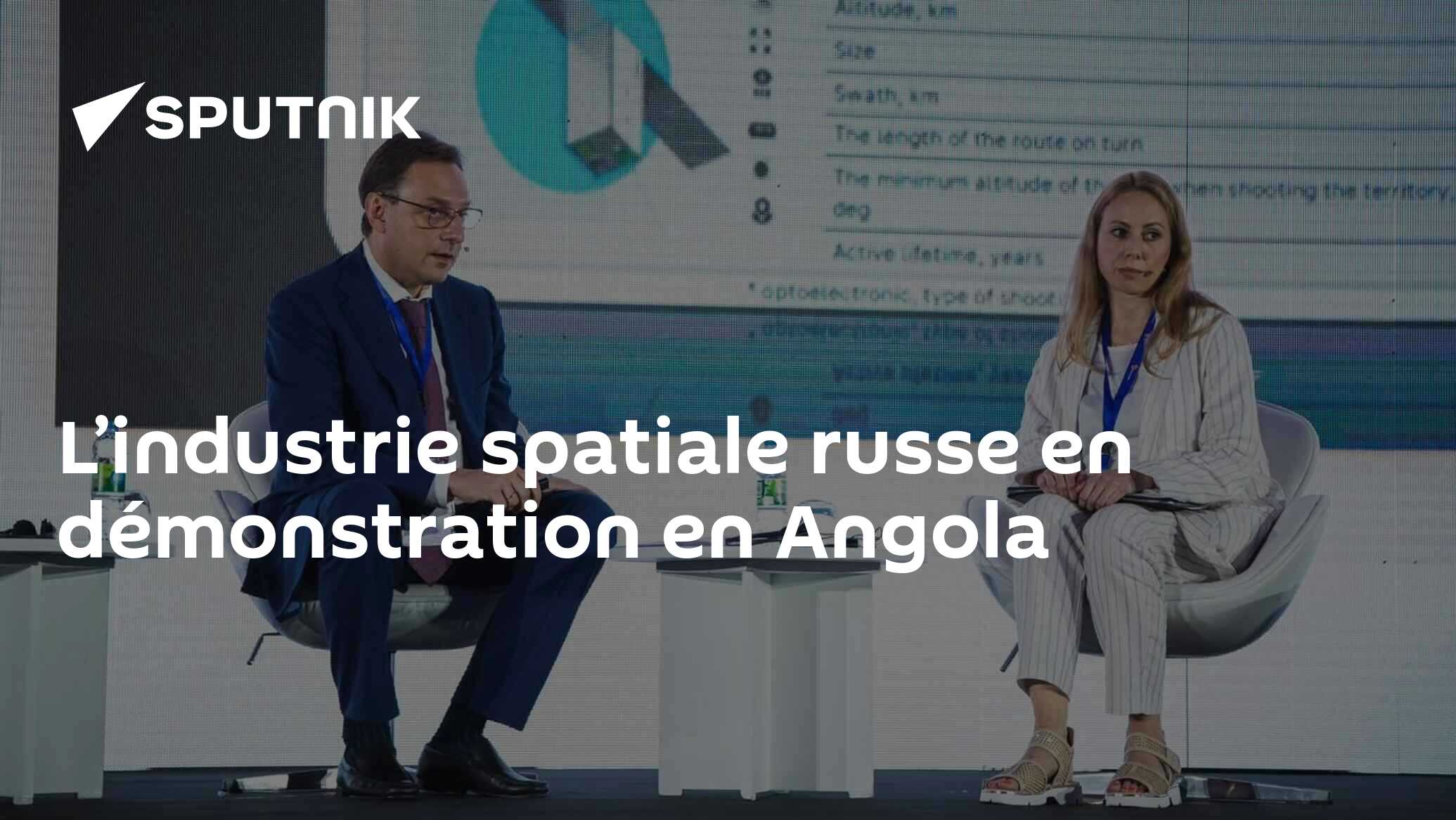 L’industrie spatiale russe en démonstration en Angola