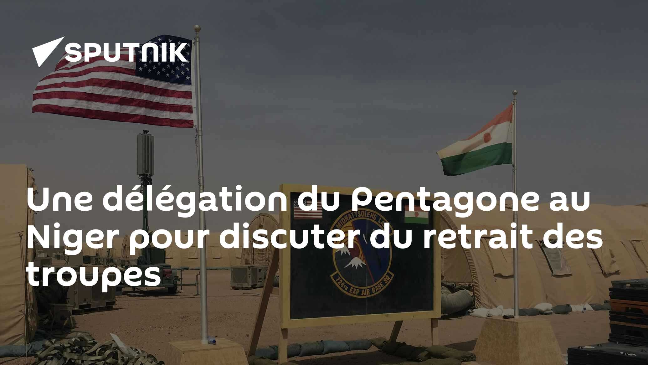 Une délégation du Pentagone au Niger pour discuter du retrait des troupes