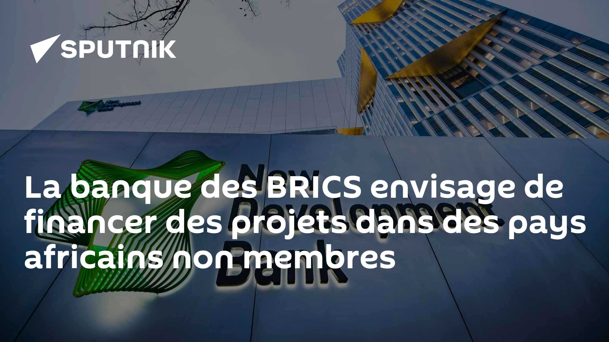 La banque des BRICS envisage de financer des projets dans des pays africains non membres