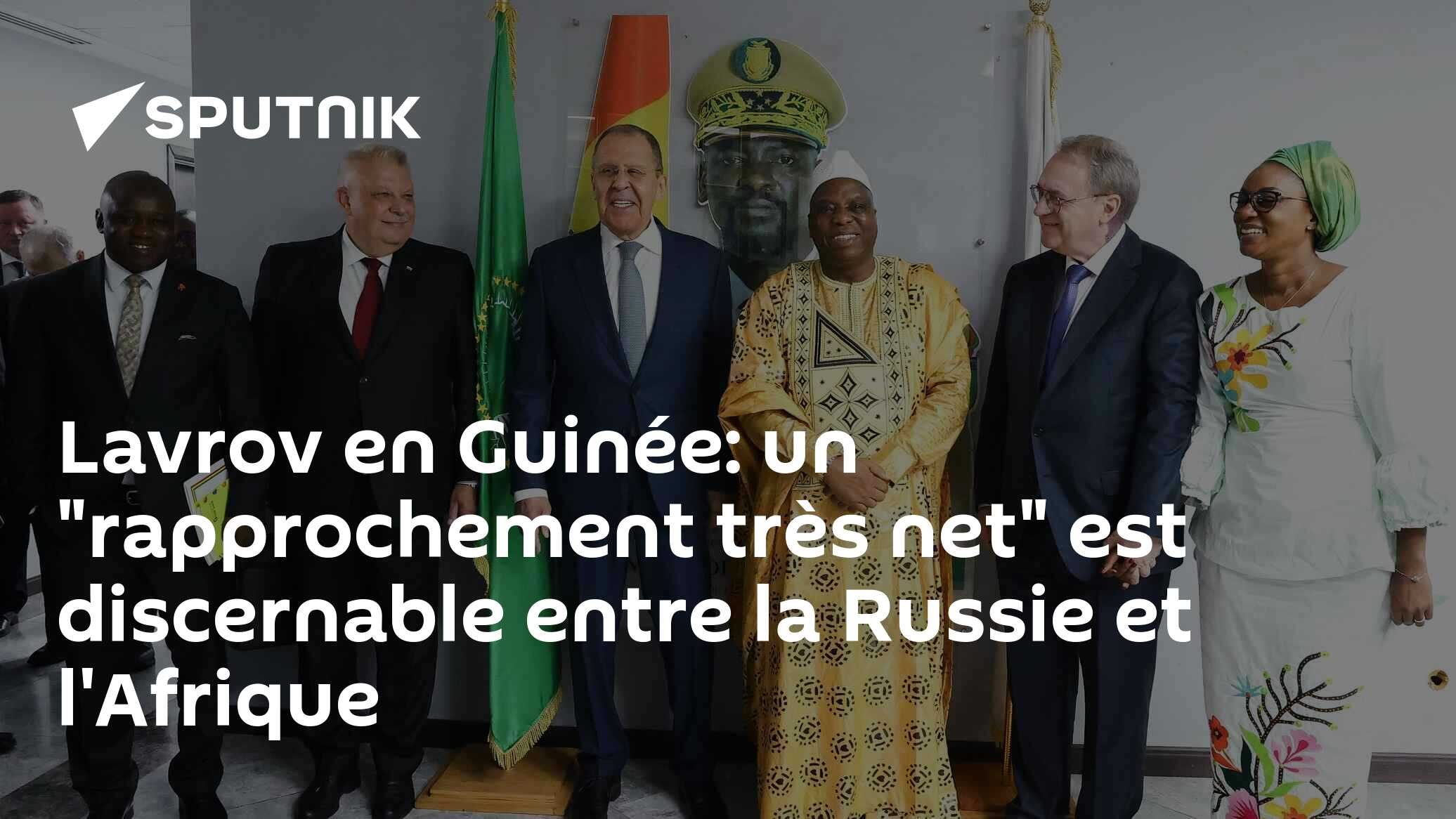 Lavrov en Guinée: un "rapprochement très net" est discernable entre la Russie et l'Afrique
