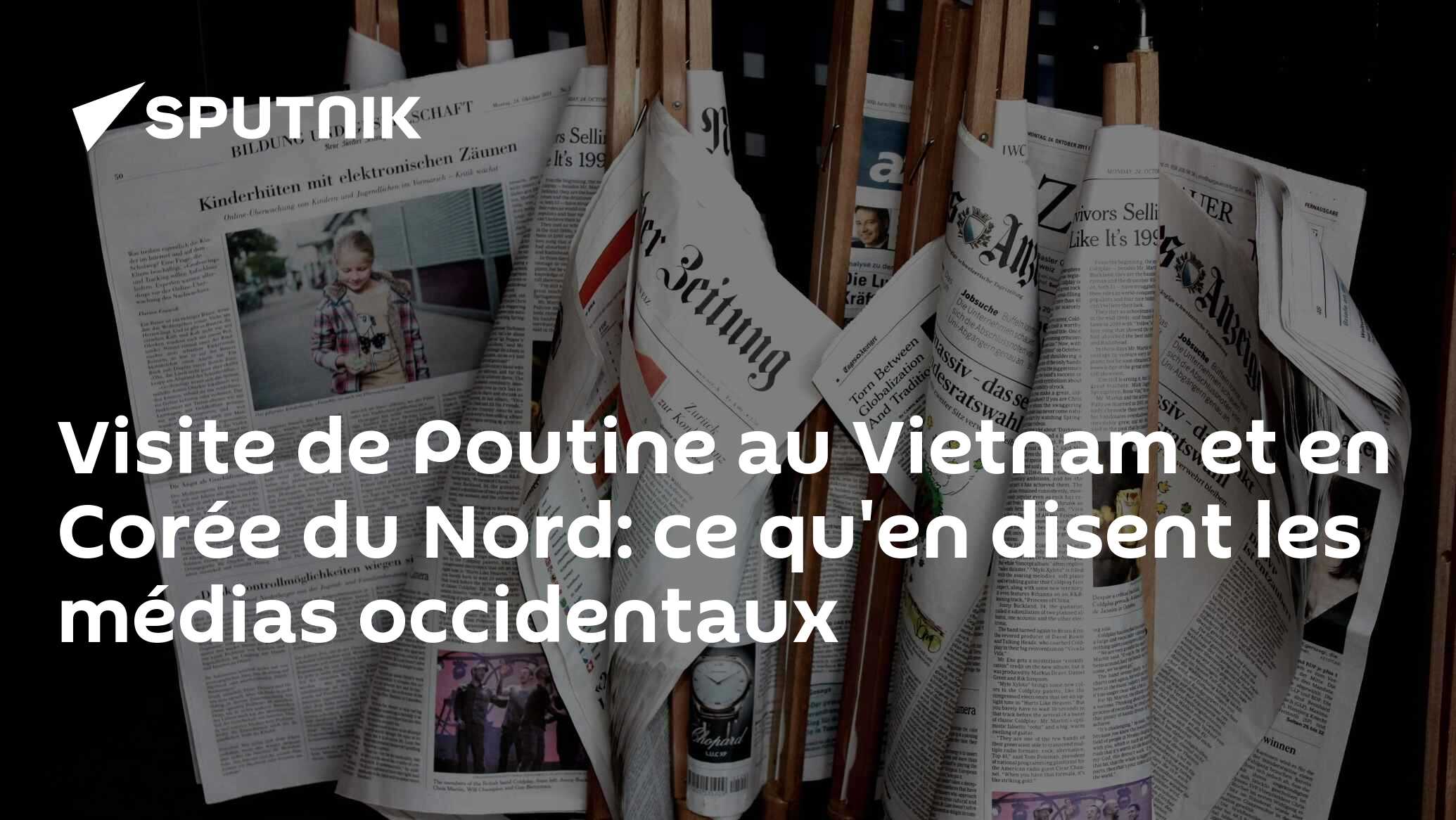 Visite de Poutine au Vietnam et en Corée du Nord: ce qu'en disent les médias occidentaux