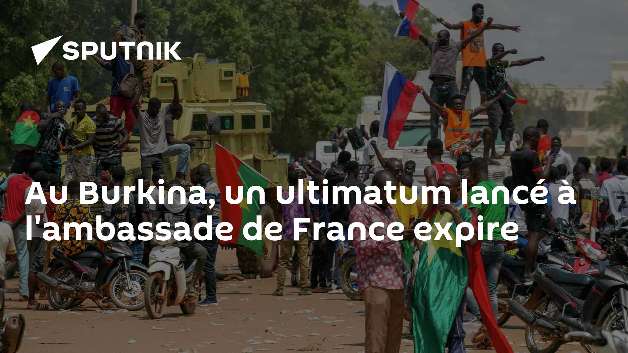 Au Burkina, un ultimatum lancé à l'ambassade de France expire