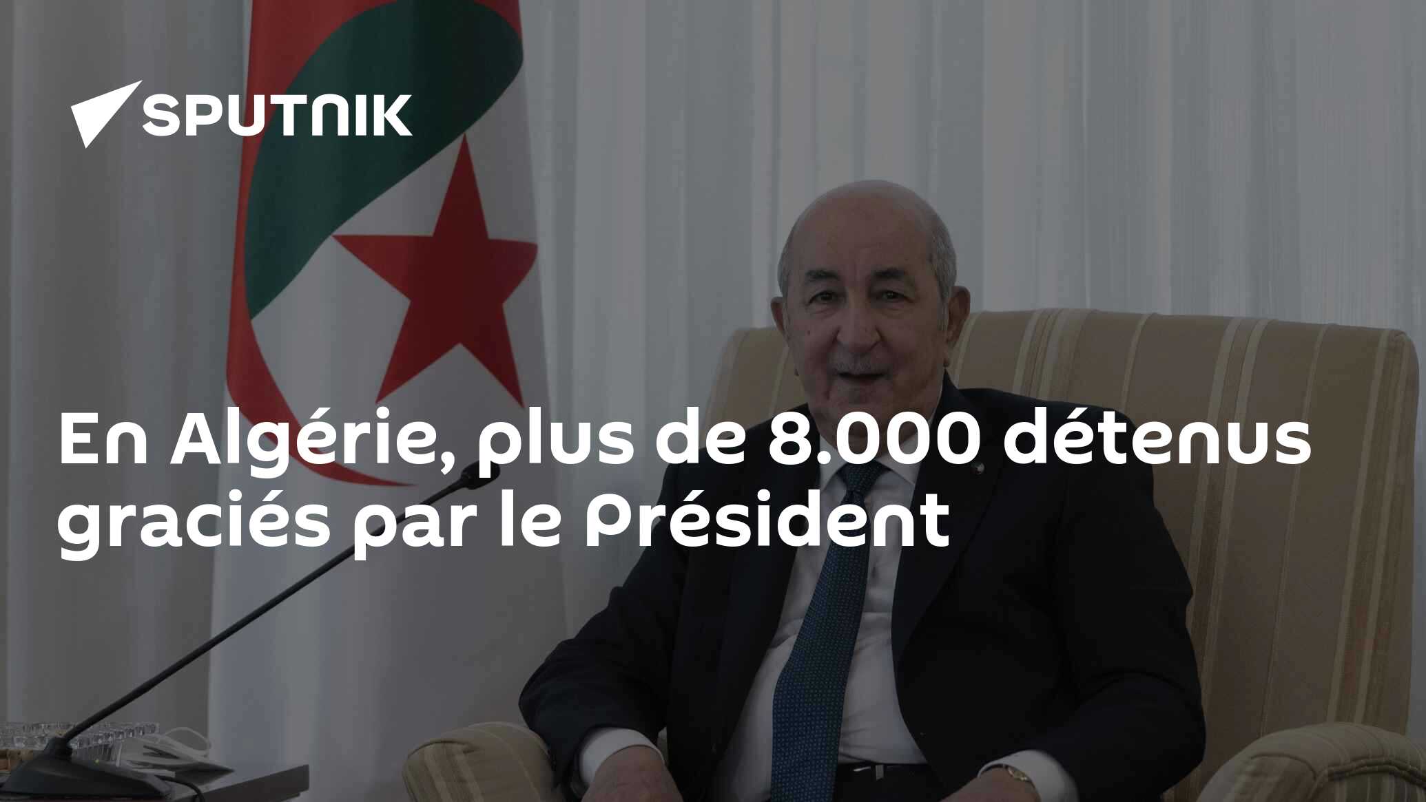 En Algérie, plus de 8.000 détenus graciés par le Président