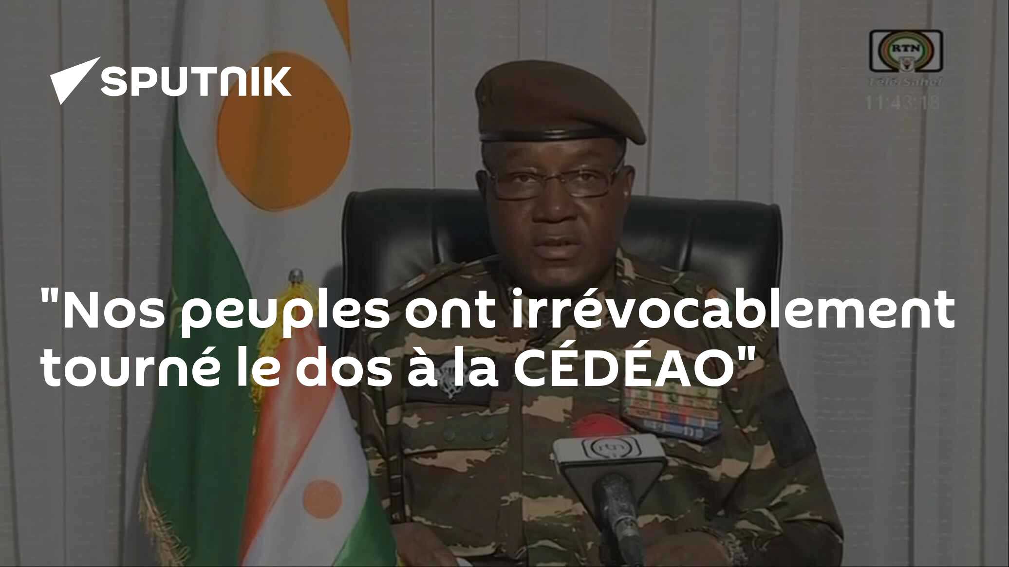 "Nos peuples ont irrévocablement tourné le dos à la CÉDÉAO"