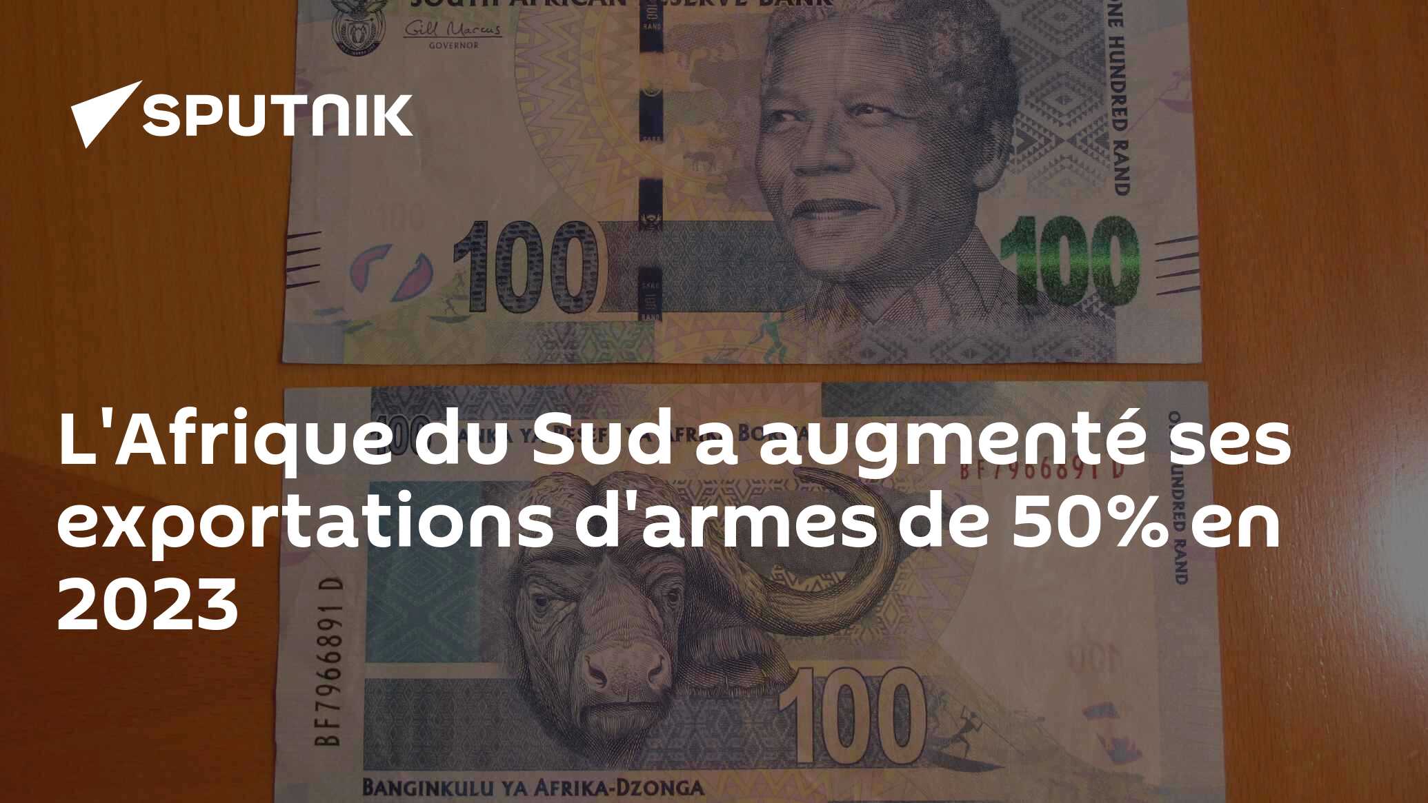 L'Afrique du Sud a augmenté ses exportations d'armes de 50% en 2023