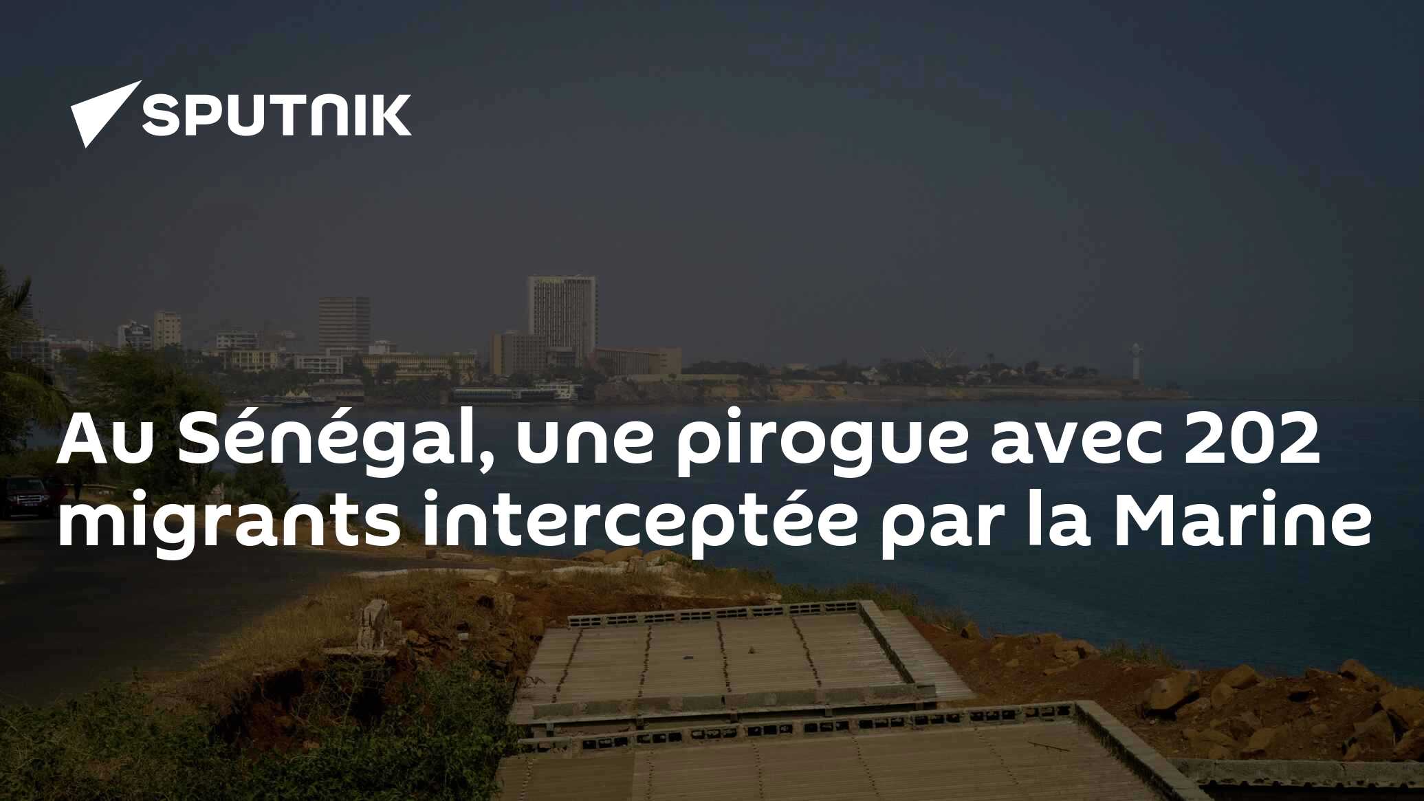 Au Sénégal, une pirogue avec 202 migrants interceptée par la Marine