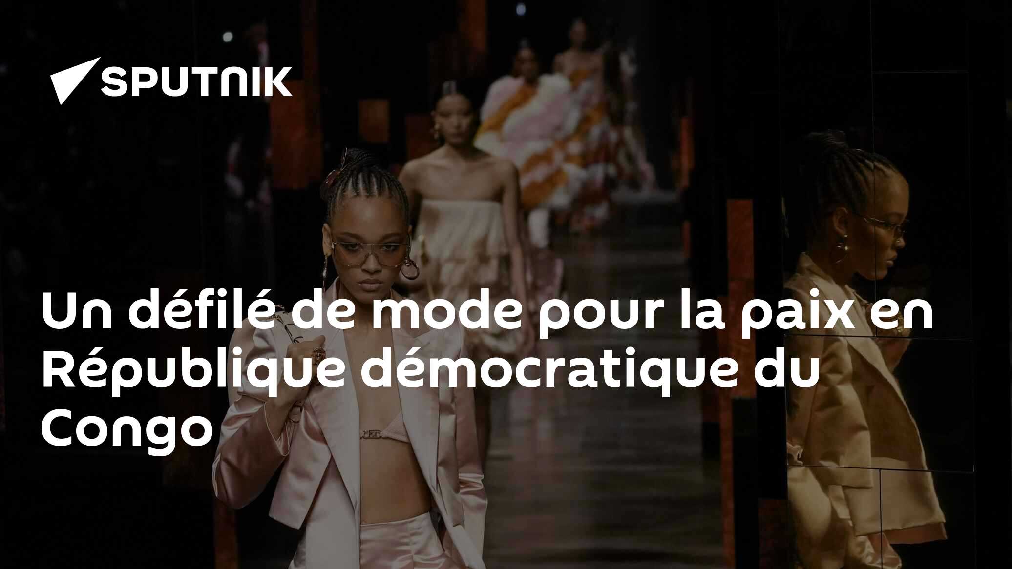 Un défilé de mode pour la paix en République démocratique du Congo