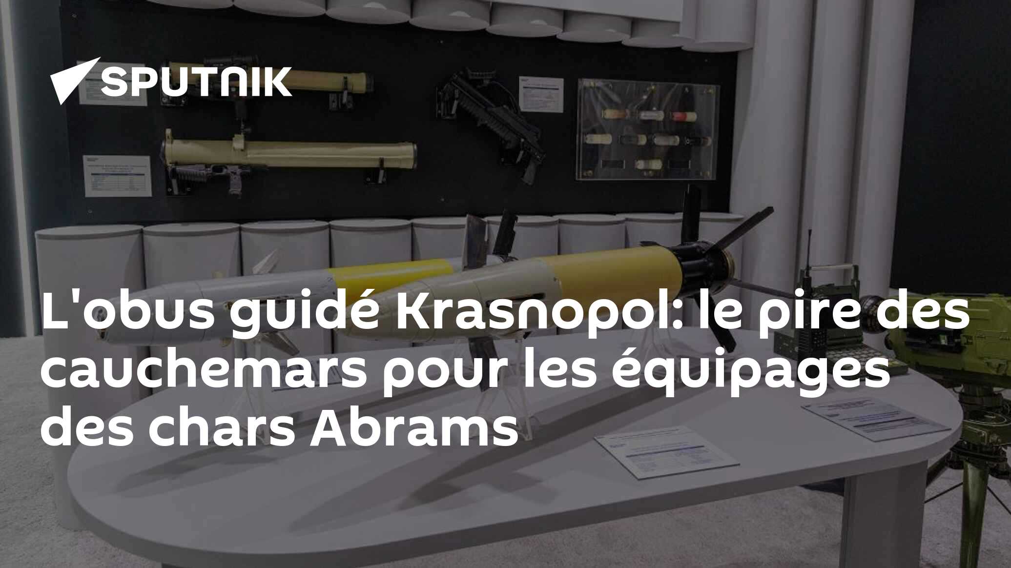 L'obus guidé Krasnopol: le pire des cauchemars pour les équipages des chars Abrams