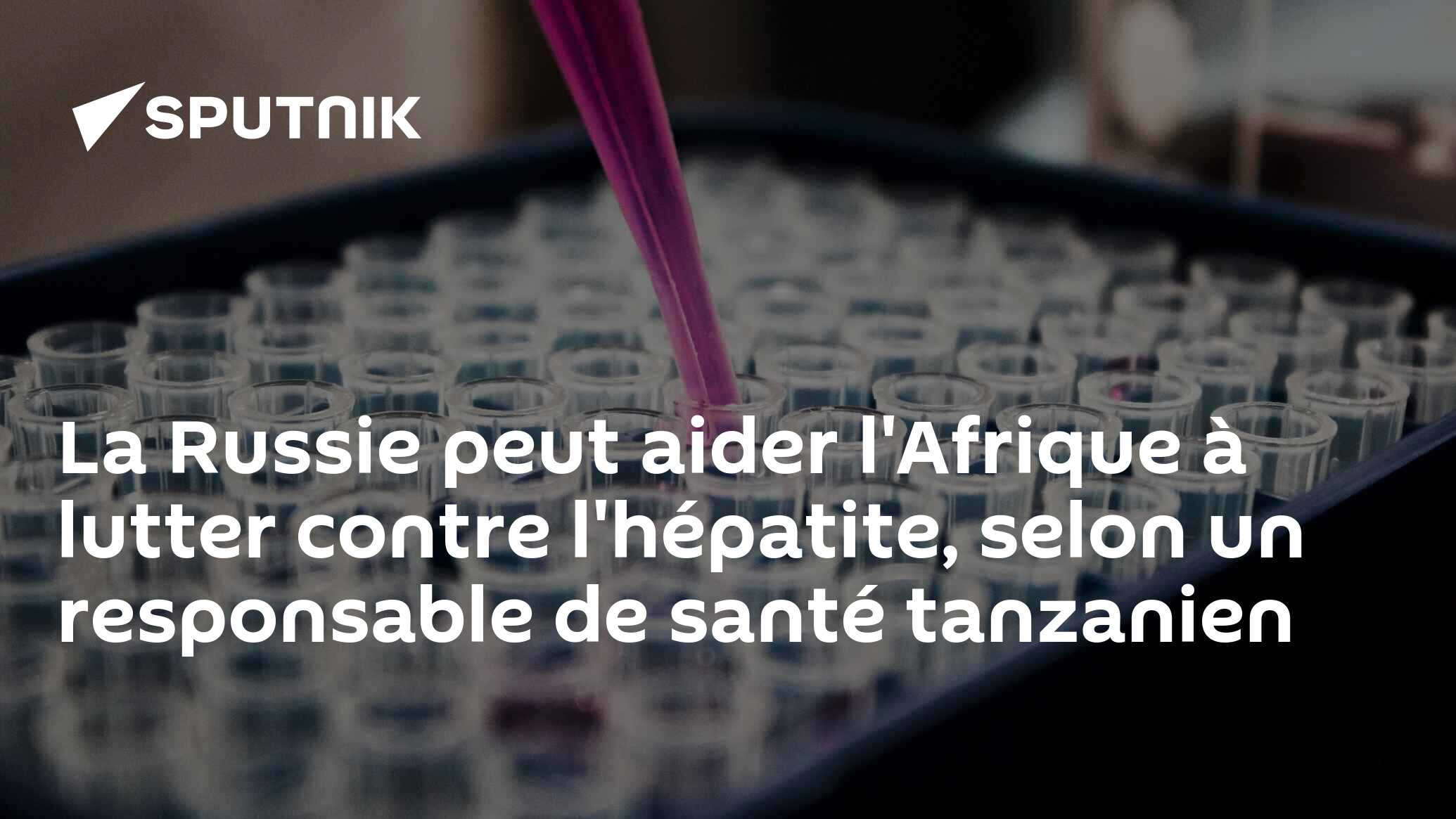 La Russie peut aider l'Afrique à lutter contre l'hépatite, selon un responsable de santé tanzanien
