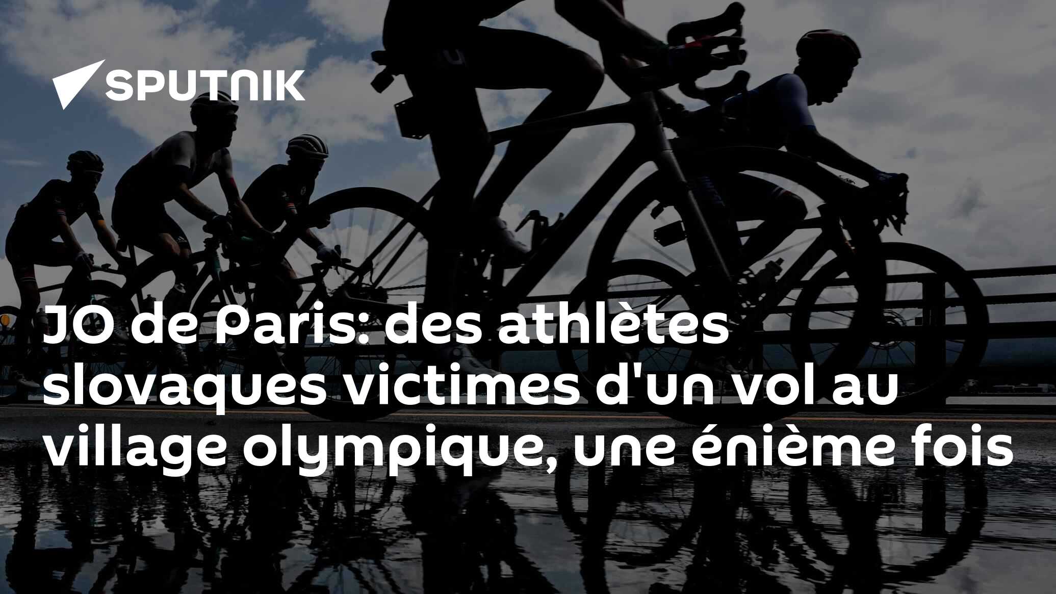 JO de Paris: des athlètes slovaques victimes d'un vol au village olympique, une énième fois
