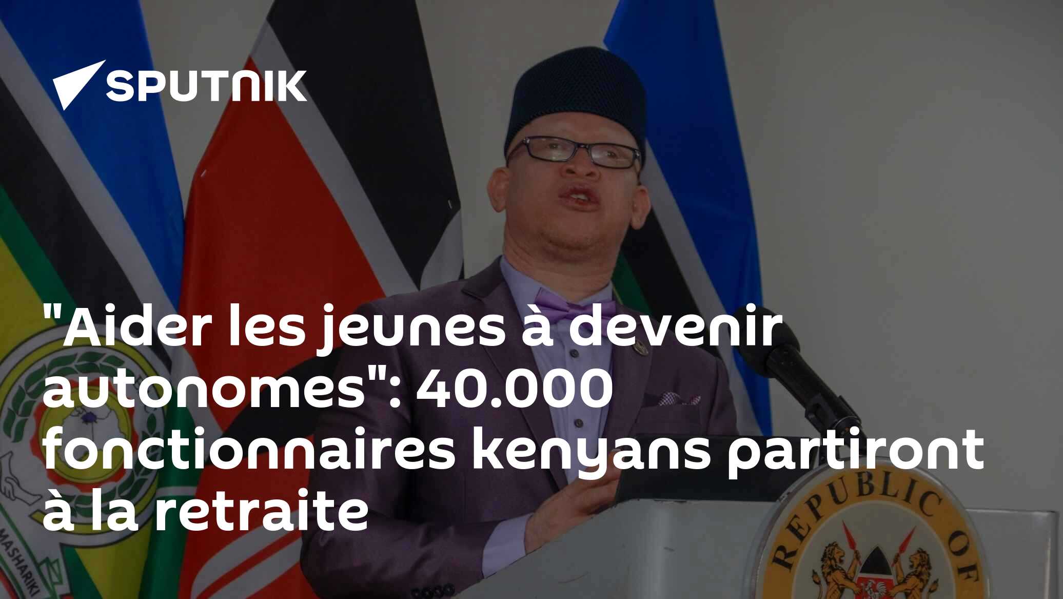 "Aider les jeunes à devenir autonomes": 40.000 fonctionnaires kenyans partiront à la retraite