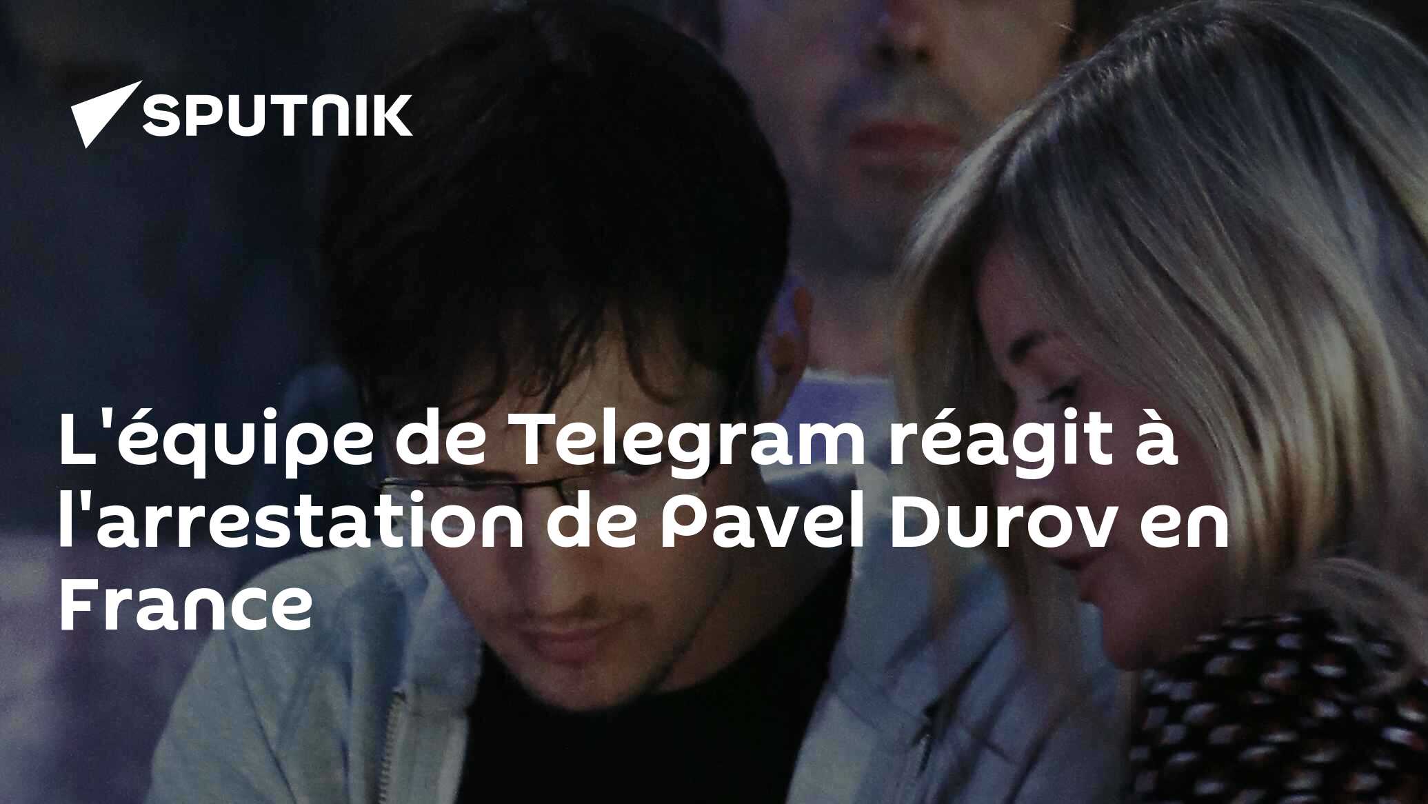 L'équipe de Telegram réagit à l'arrestation de Pavel Durov en France