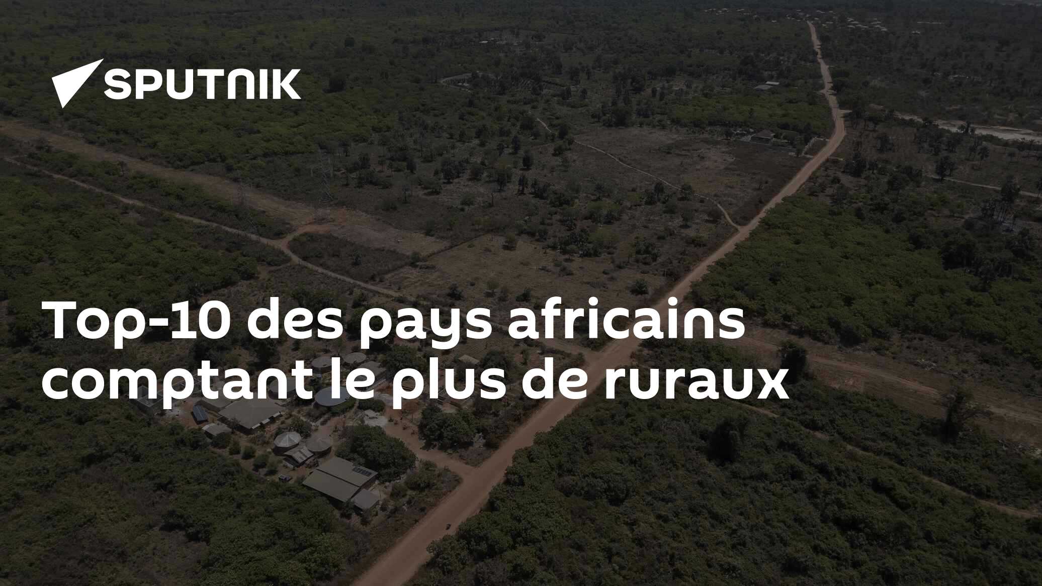 Top-10 des pays africains comptant le plus de ruraux