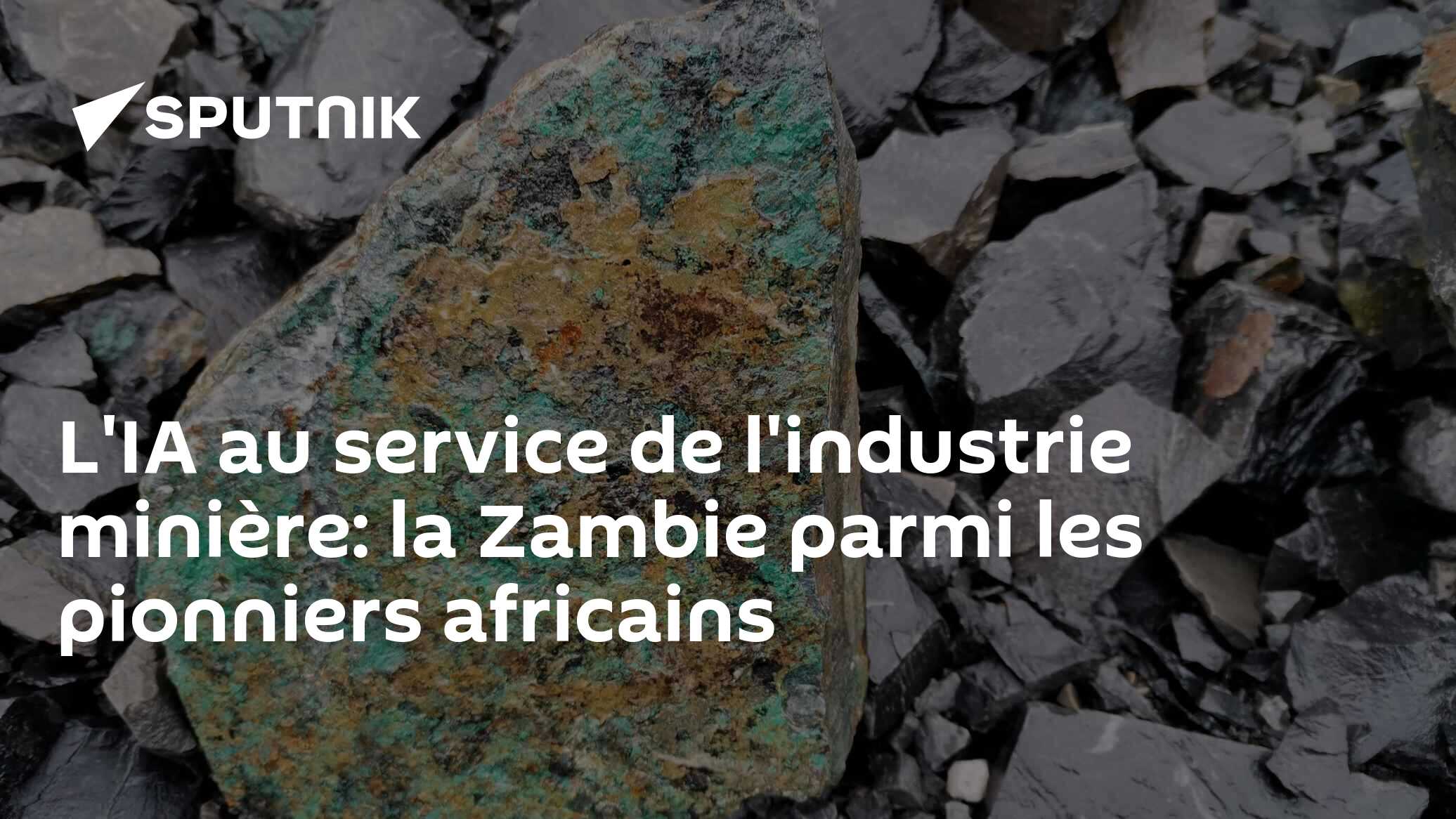 L'IA au service de l'industrie minière: la Zambie parmi les pionniers africains