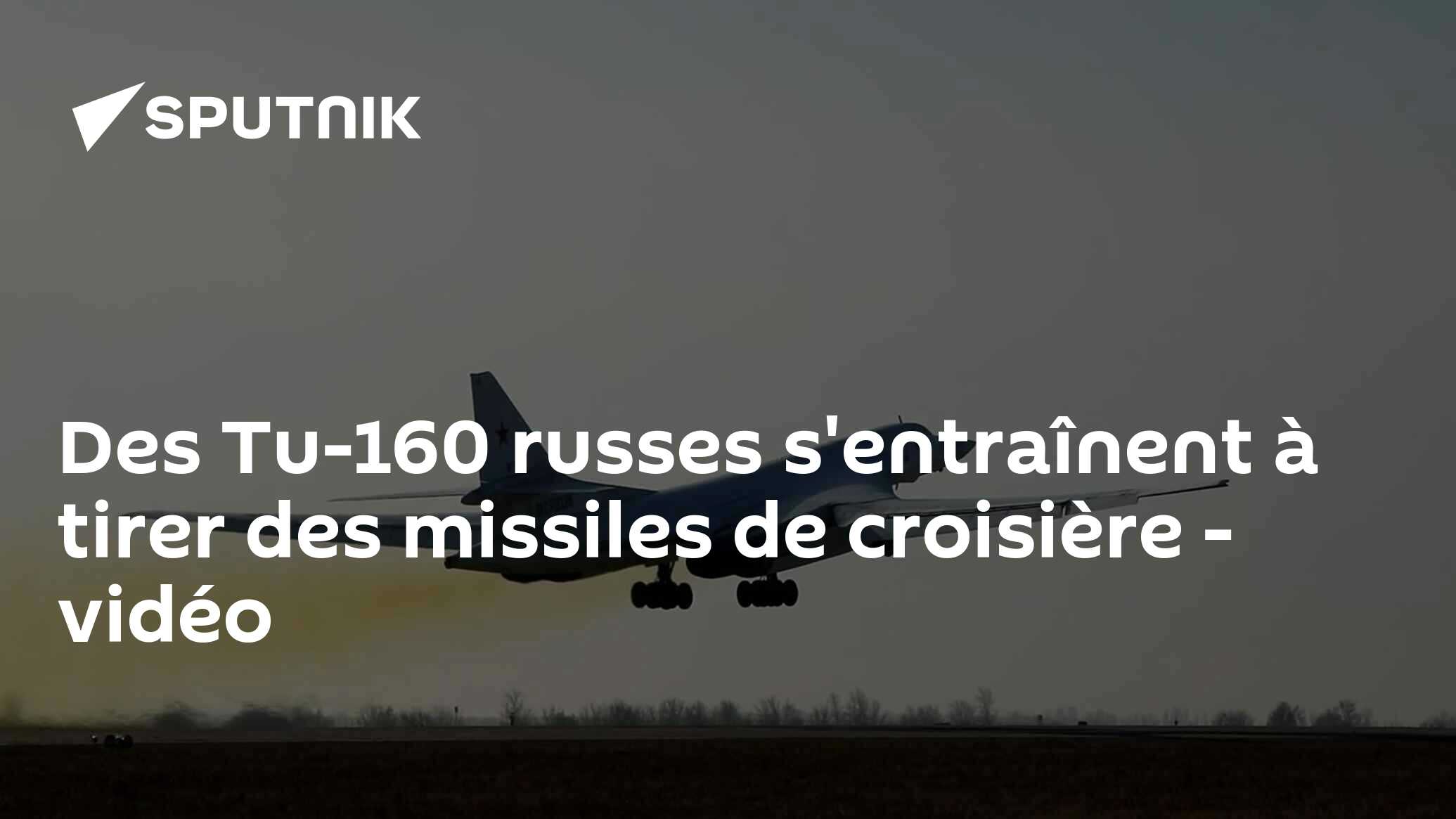 Des Tu-160 russes s'entraînent à tirer des missiles de croisière - vidéo